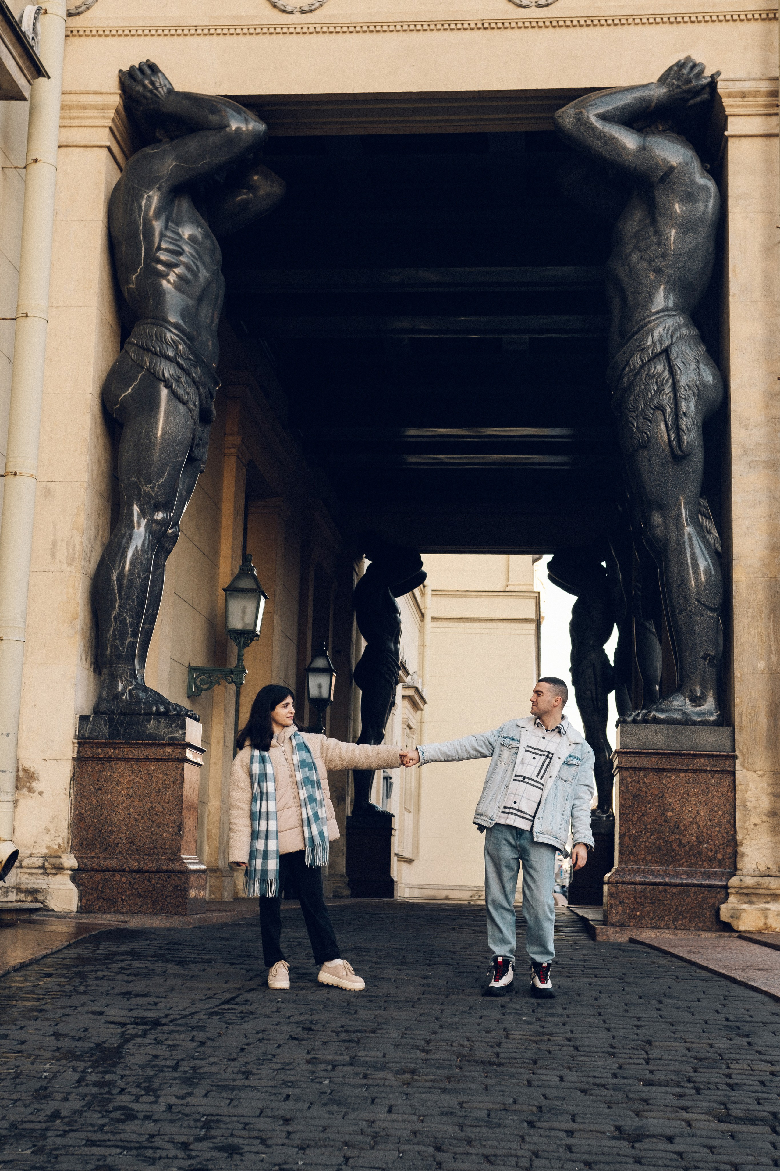 От Дворцовой к Исаакиевскому (зима). Фотограф в Санкт-Петербурге Кристина Брянская