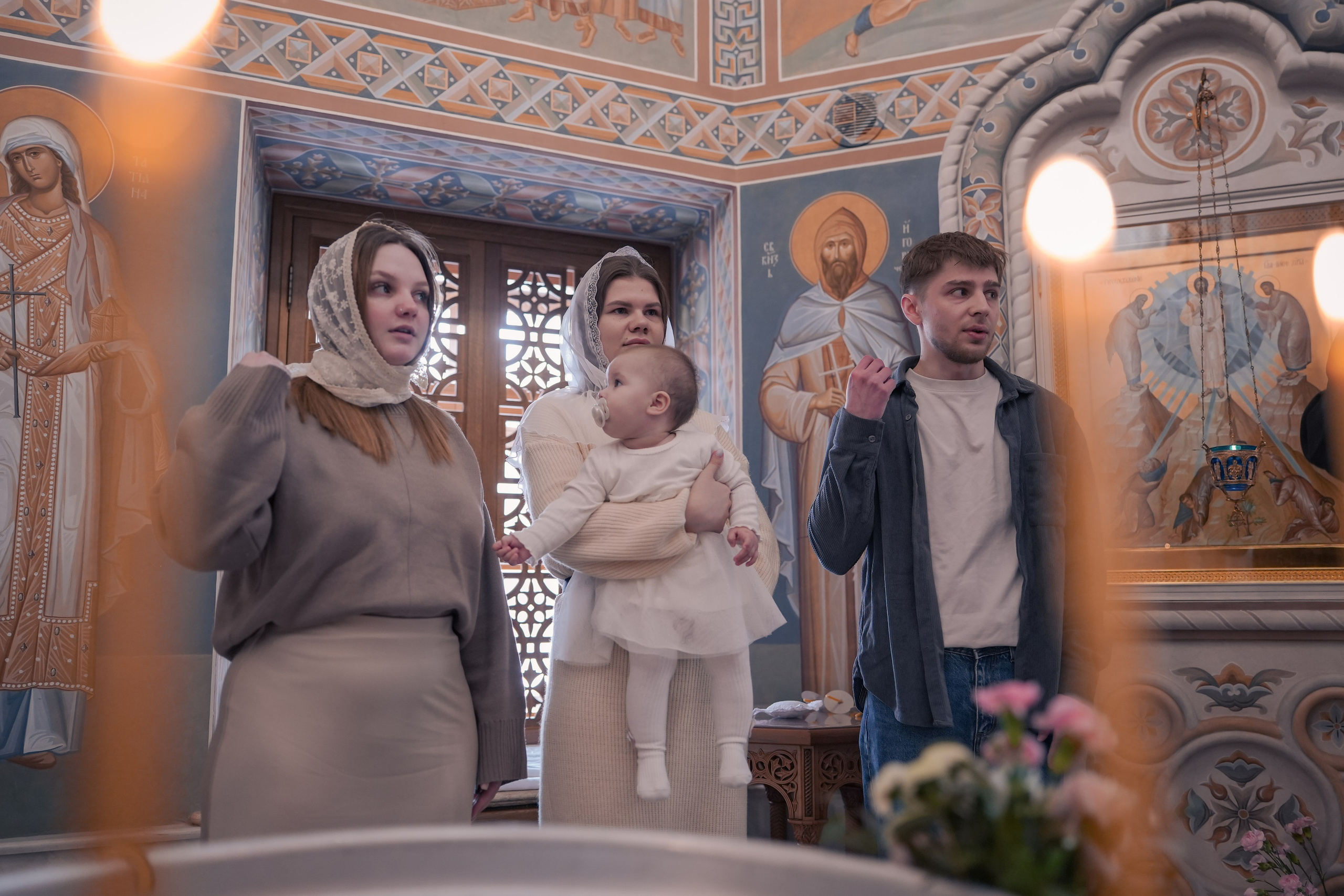 Крещение. Фотограф на крещение и венчание в Екатеринбурге. Ольга Мезенцева