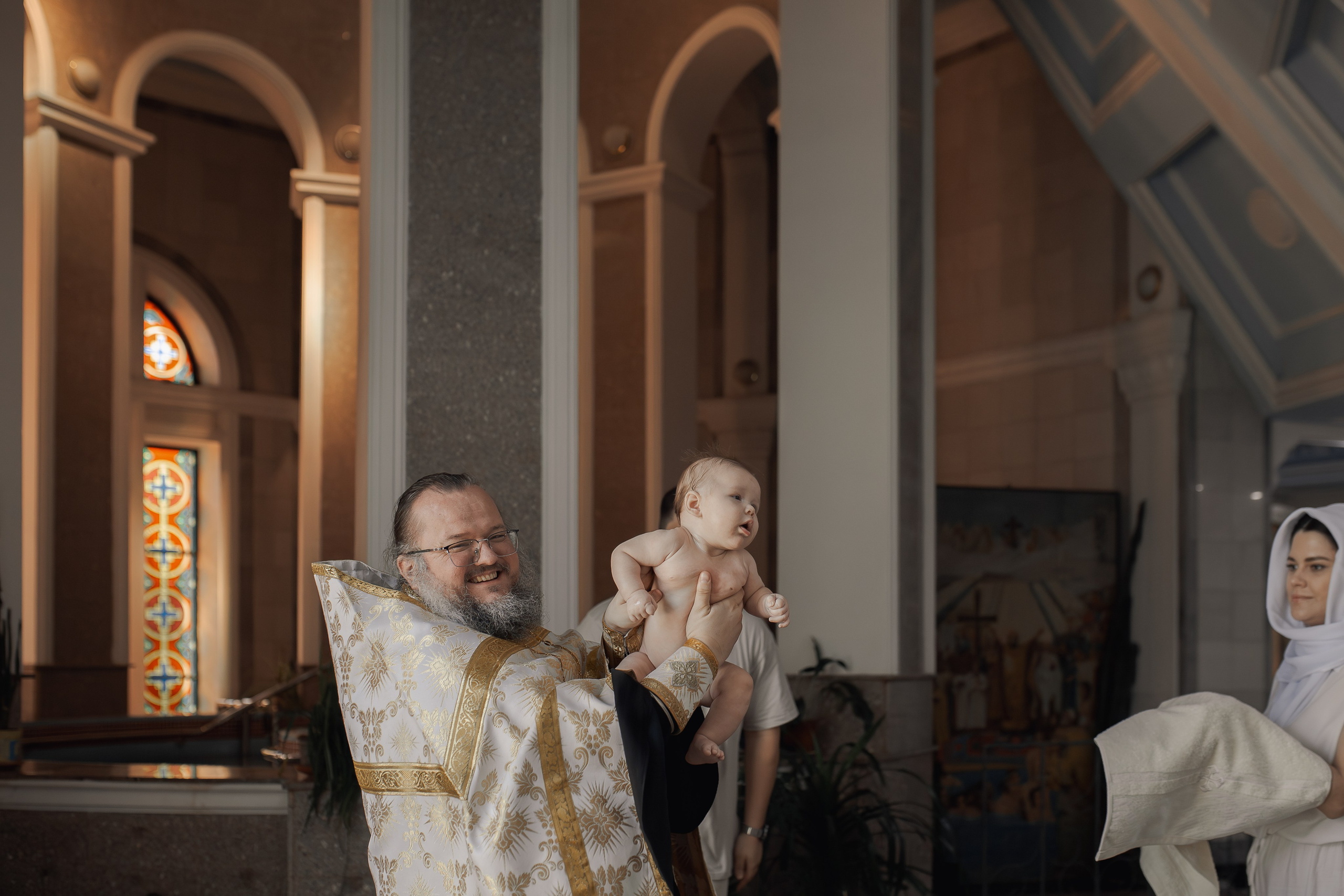 Крещение Дамиана. Фотограф на Крещение и Венчание в Ташкенте