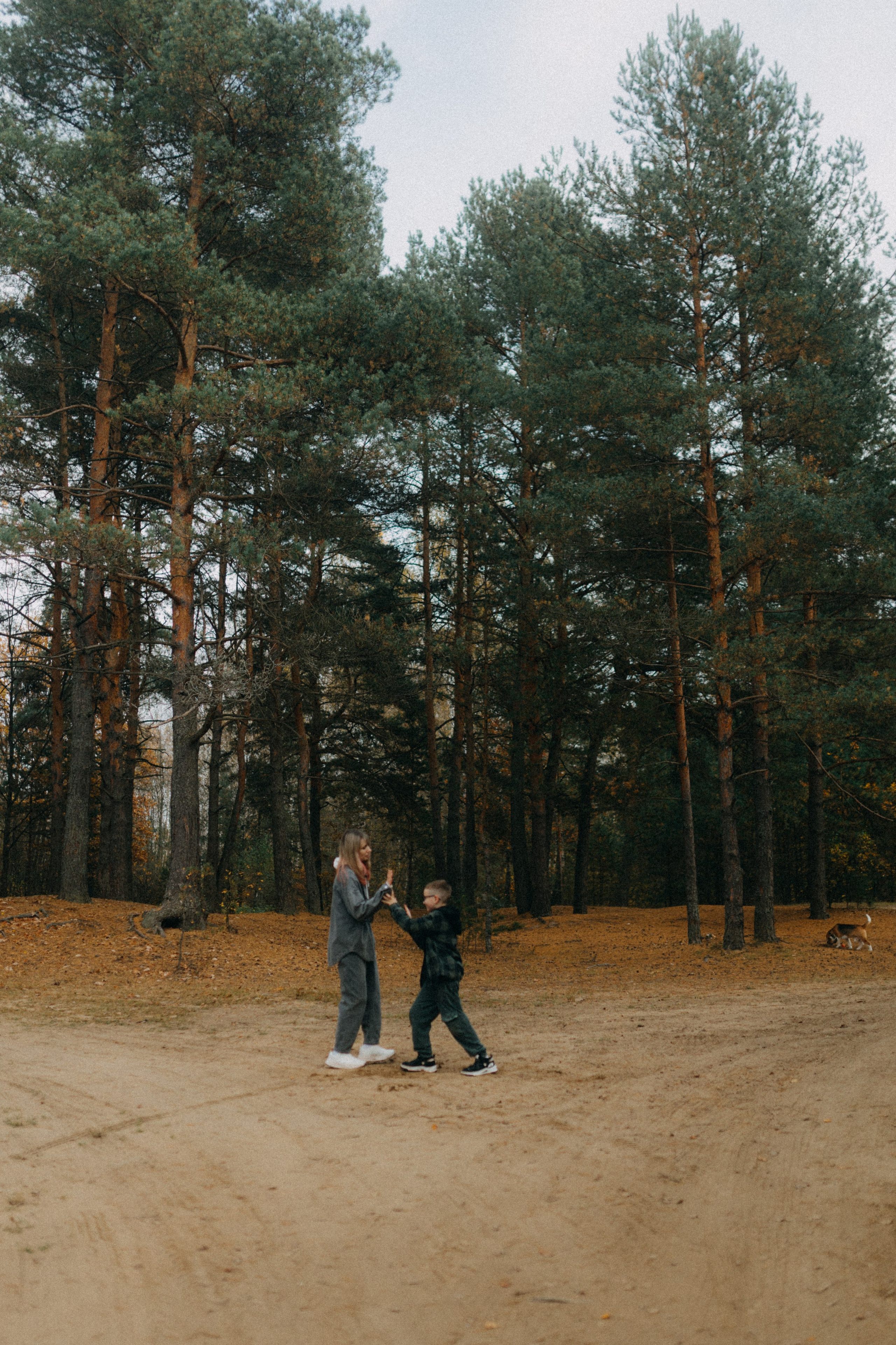 Ксюша & Федя. Прогулка с Лайдом. Фотограф НОГИНСК, Москва, Анастасия Белая