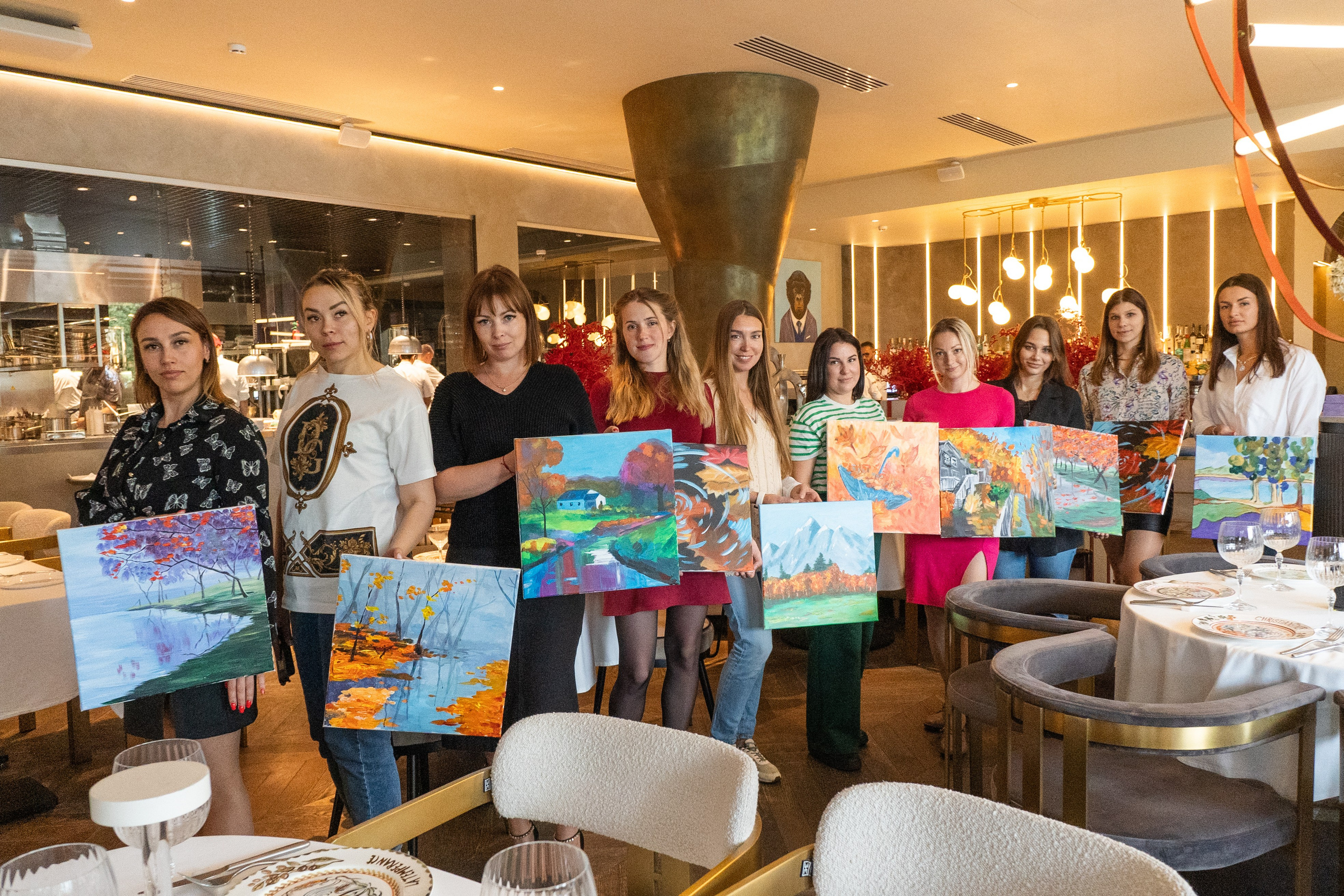 Корпоратив Teach Me Art 3. Портретный фотограф в Москве и Санкт-Петербурге Арина Чех