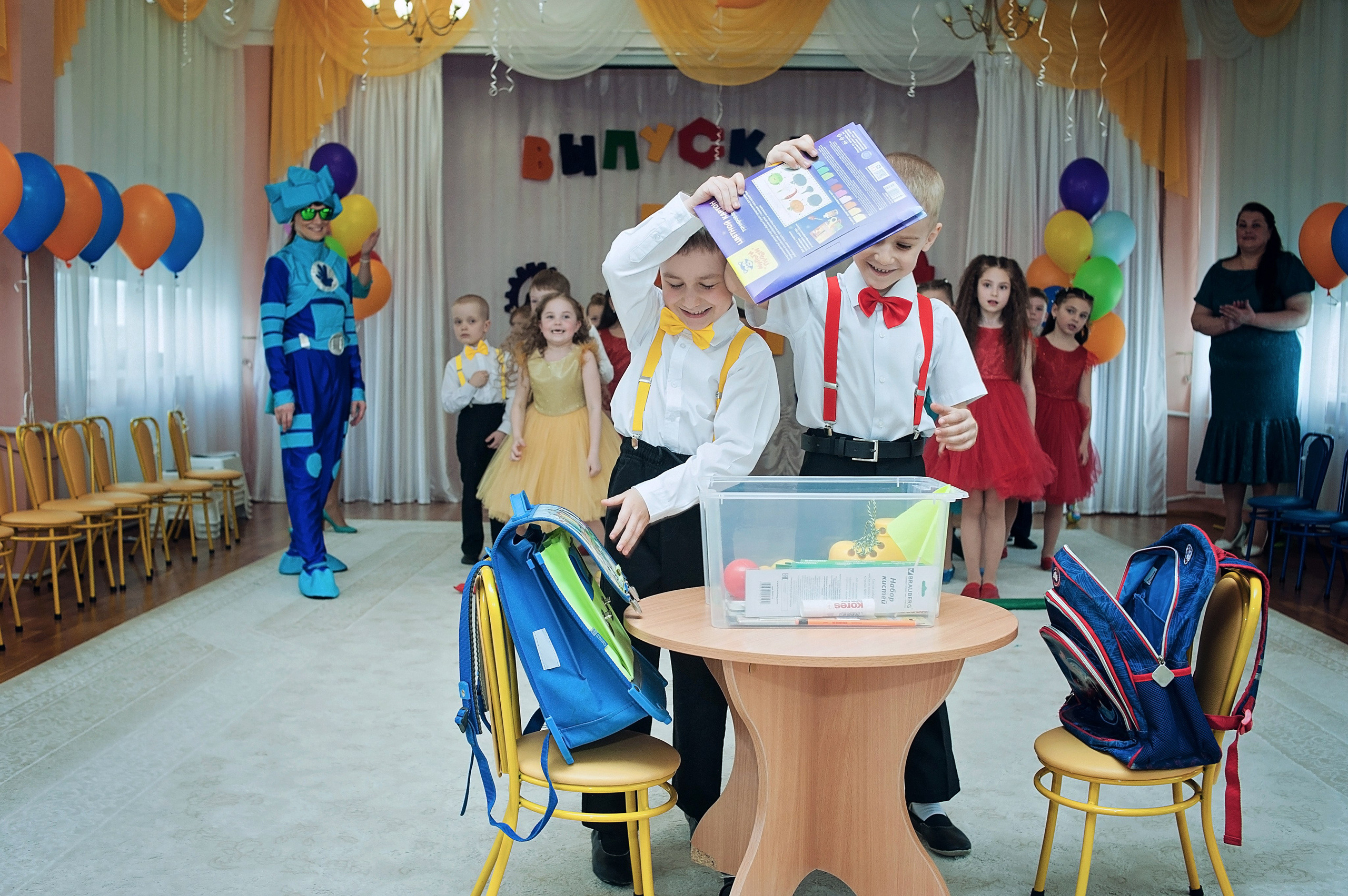 Выпускные в детском саду. Фотограф Санкт-Петербург