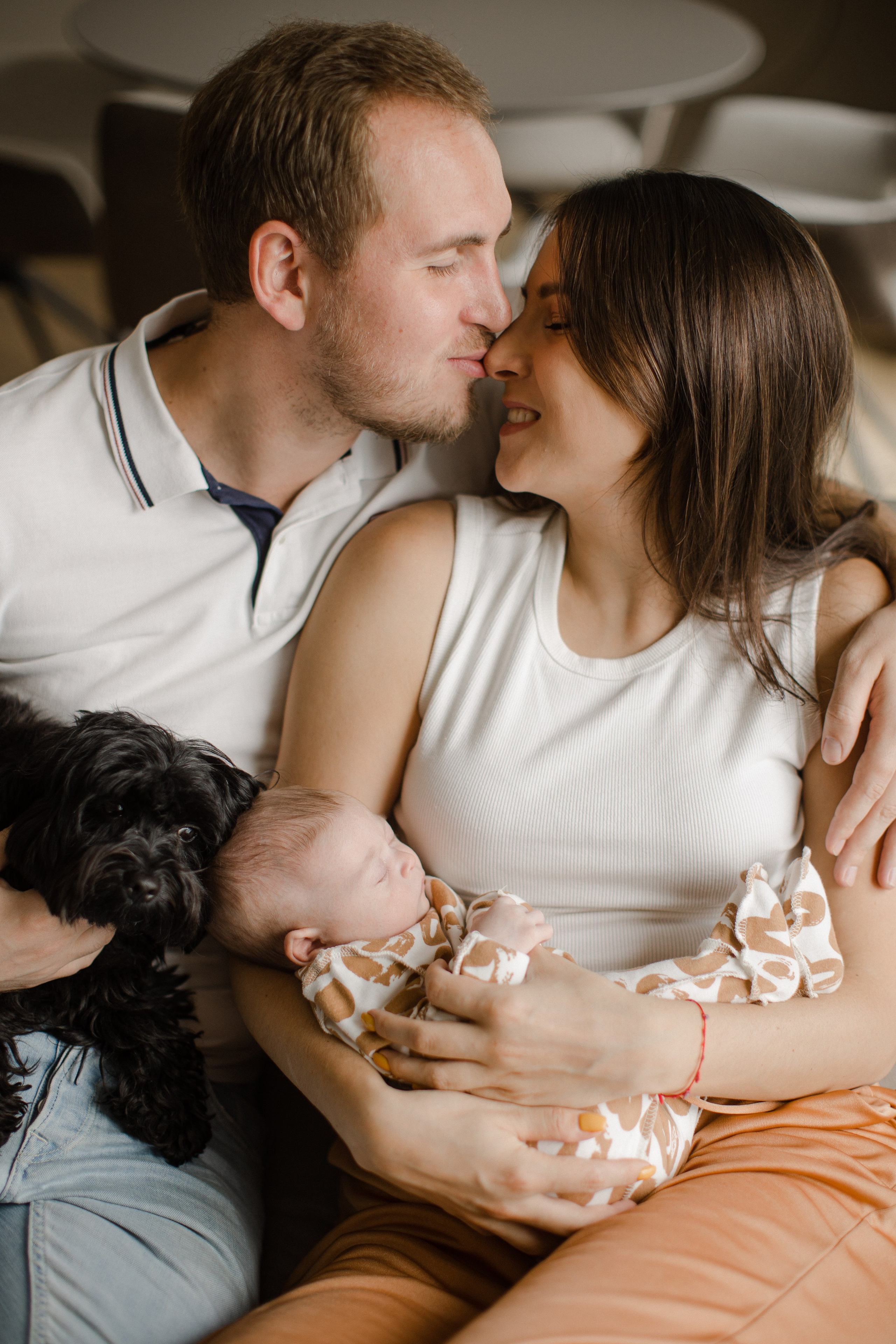 Диля с семьей. Семейный и детский фотограф в Москве Кузьмина Мария