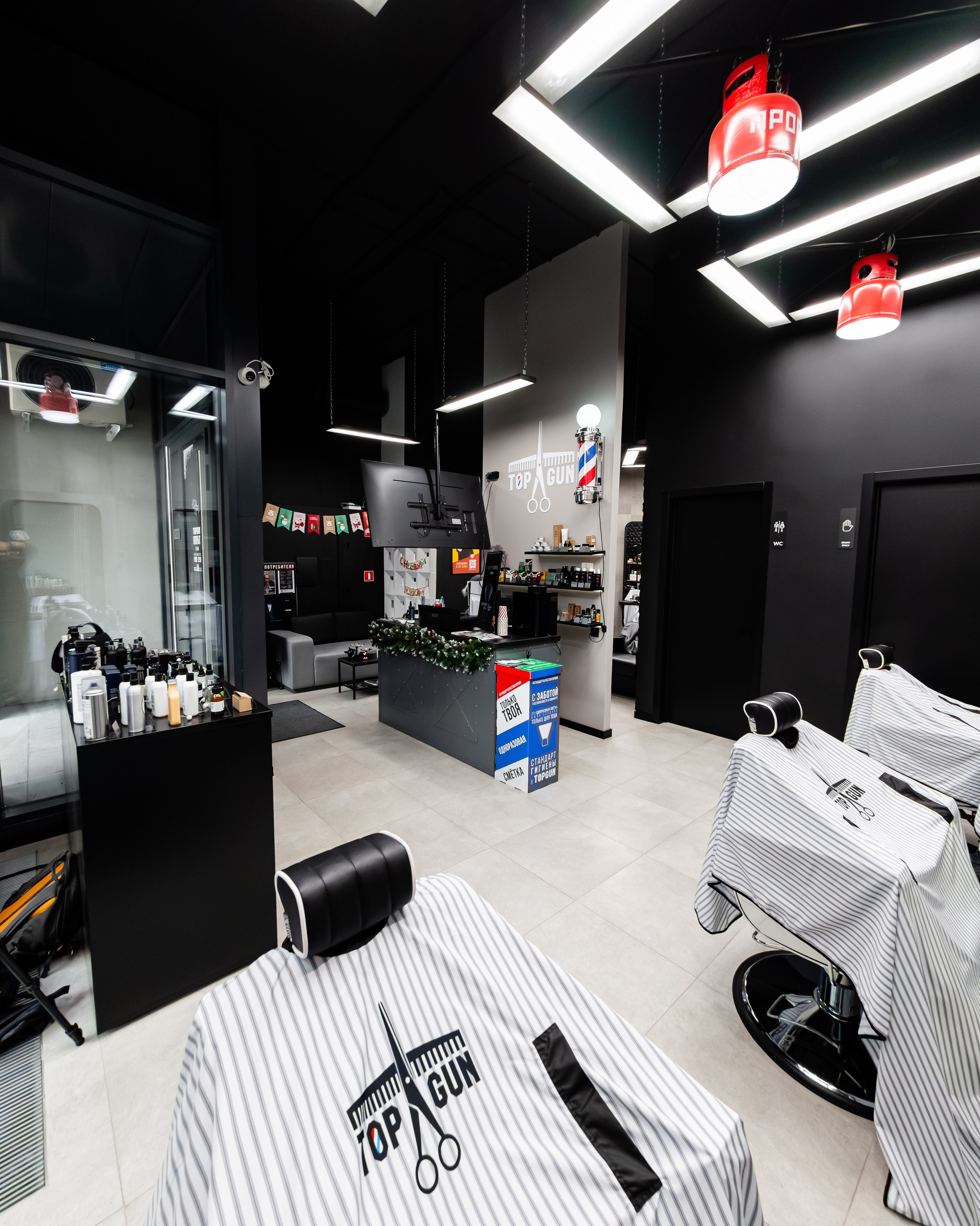 Интерьер TOPGUN. Фотограф Илья Варакин