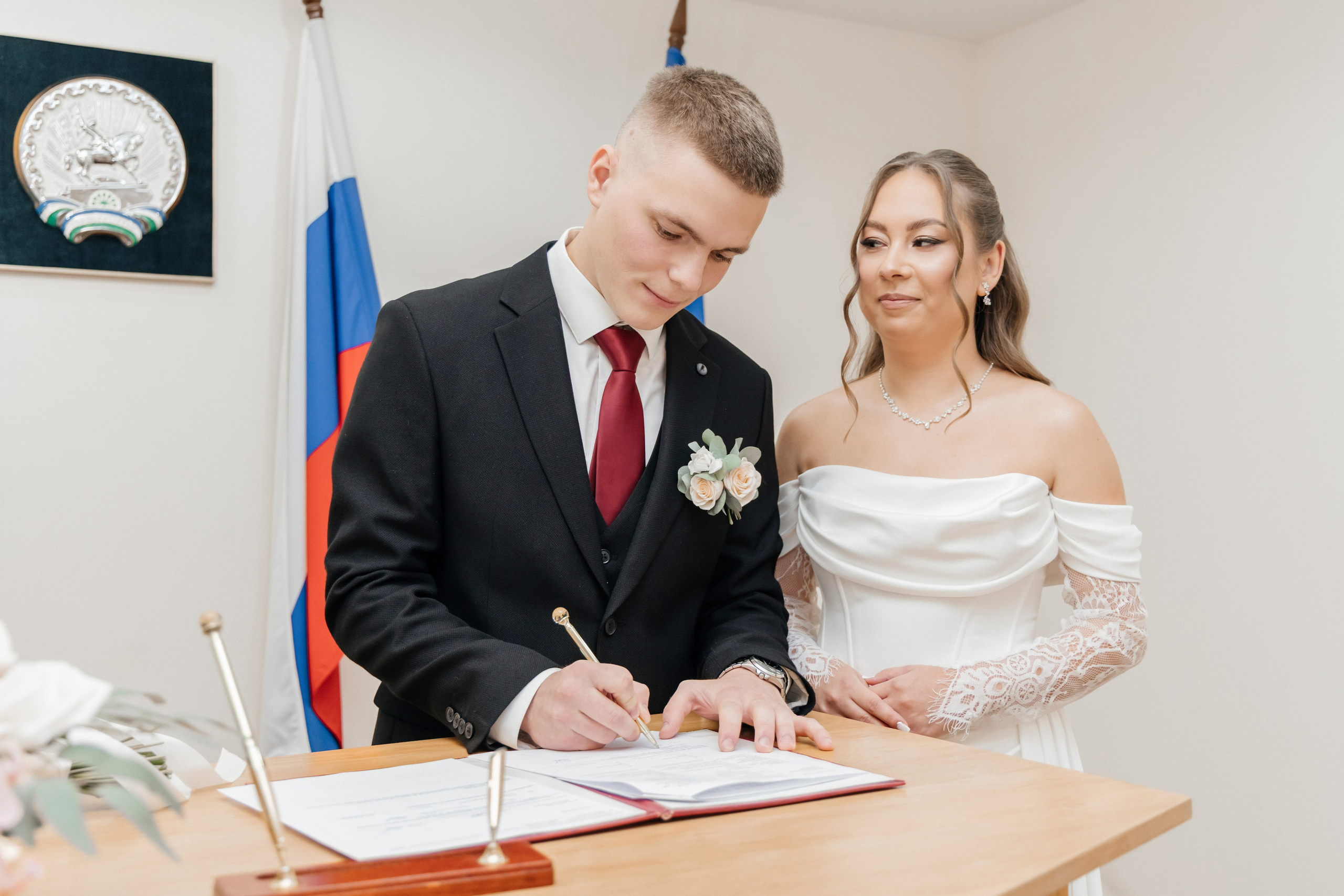 Семен и Элина. Свадебный фотограф в Уфе