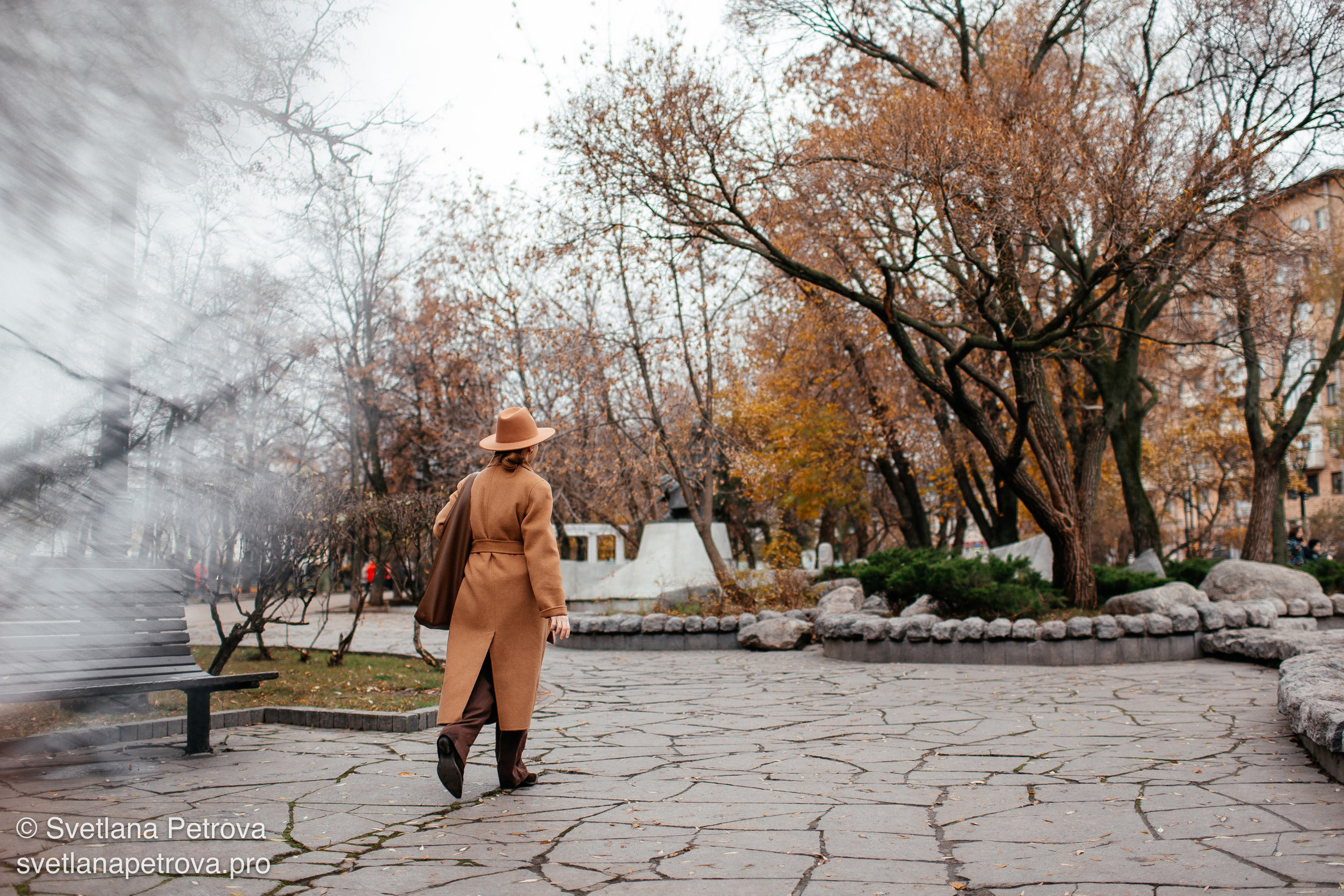 Индивидуальная съёмка. Чистые пруды. Осень 2025. Фотограф Светлана Петрова