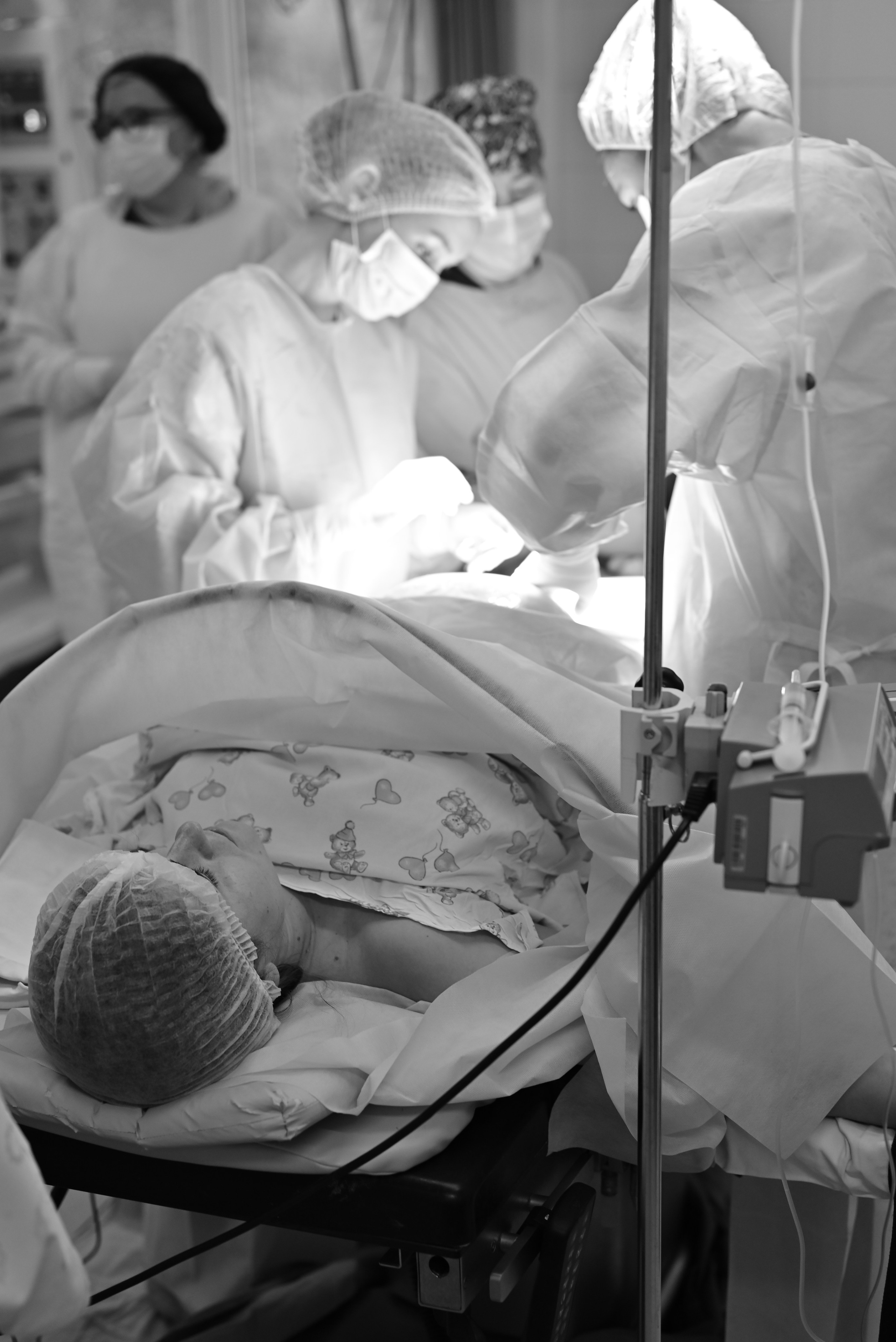 Роды. Детский newborn фотограф в Рязани