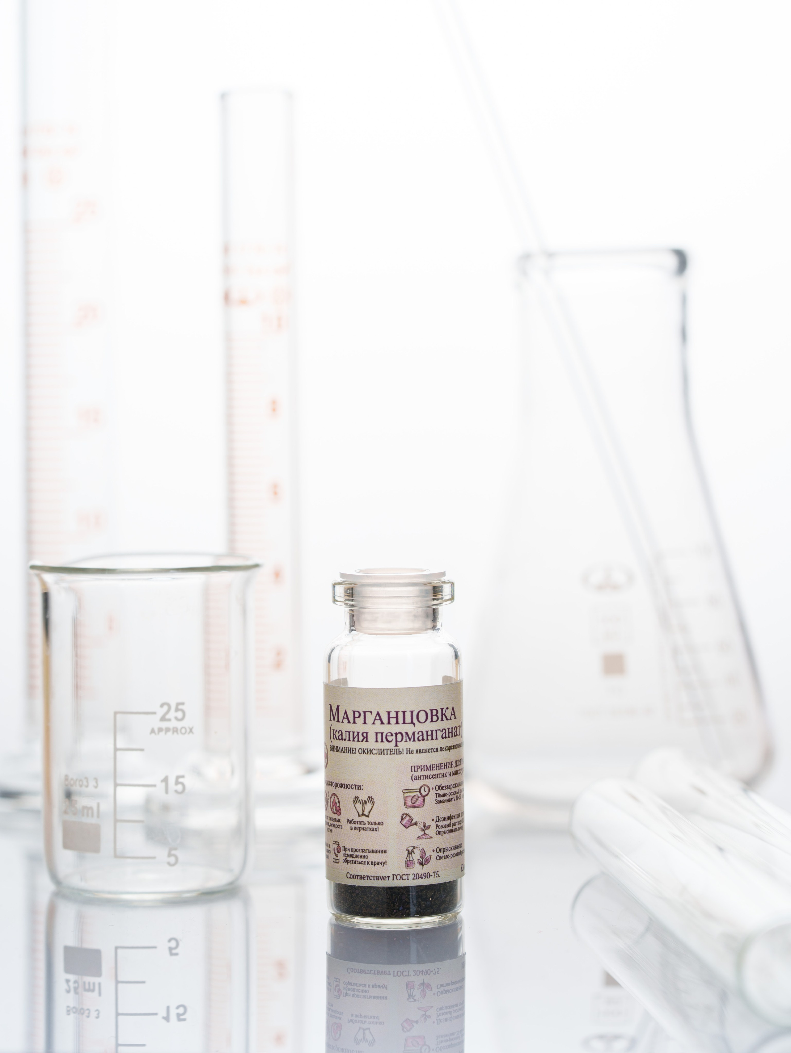 фотосъемка стеклянных предметов