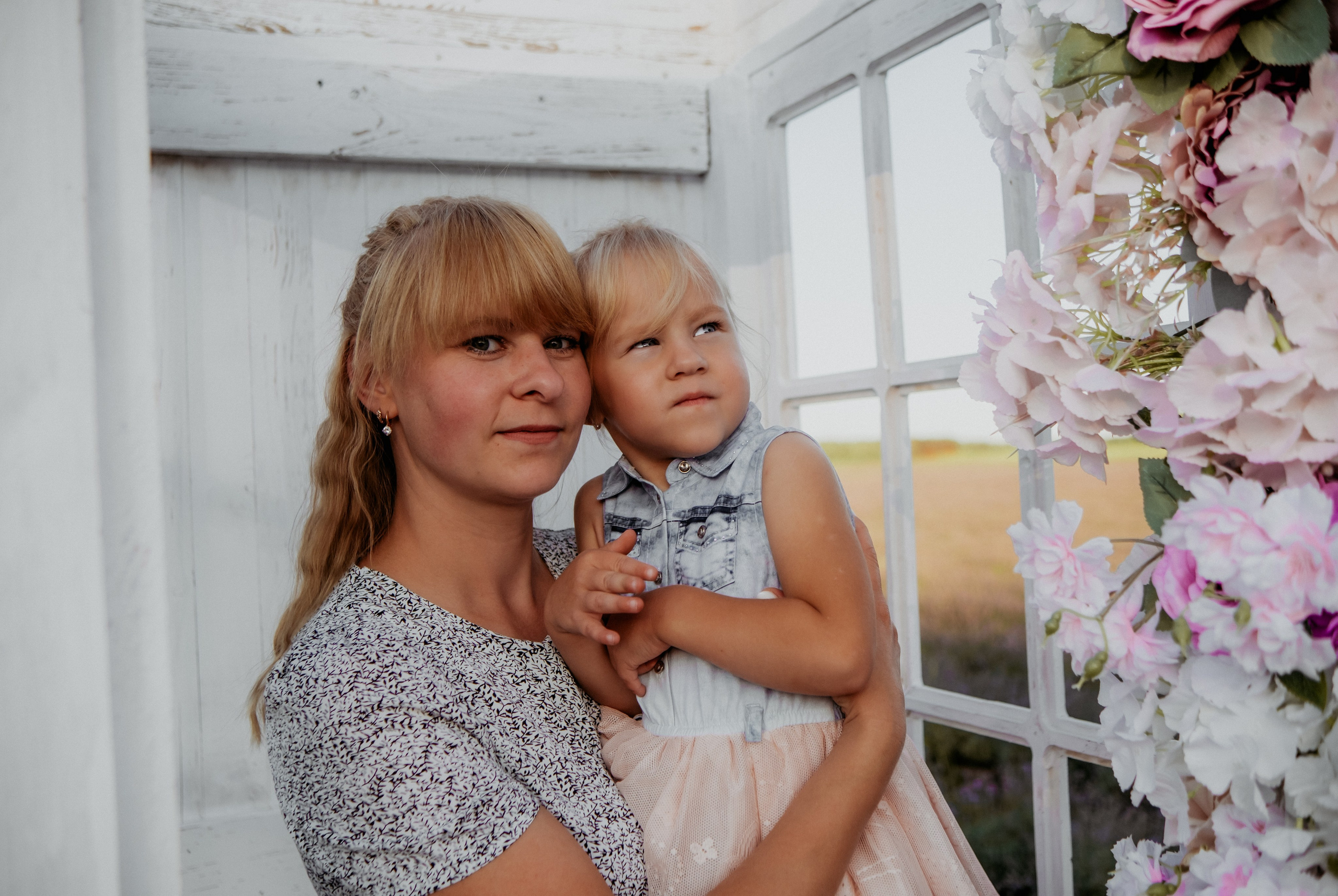 Семейная съемка в лованде. Nattie.ph