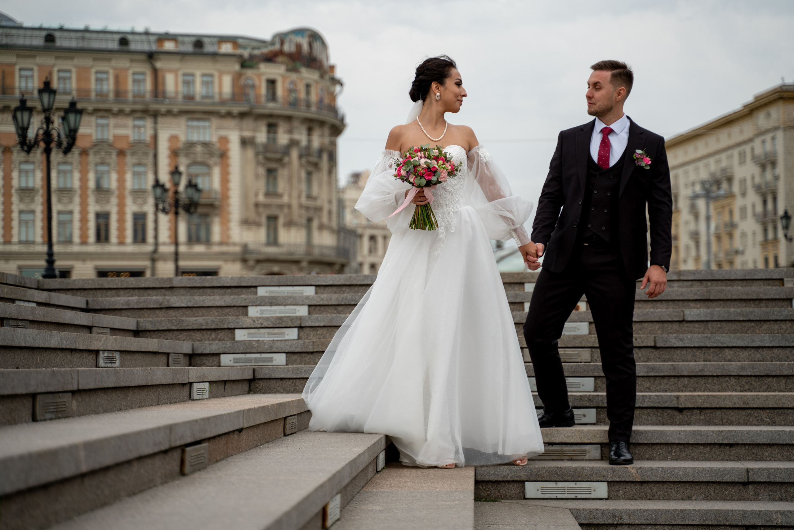 Александр и Мадина. Свадебный и студийный фотограф в Москве Андрей Сопрано