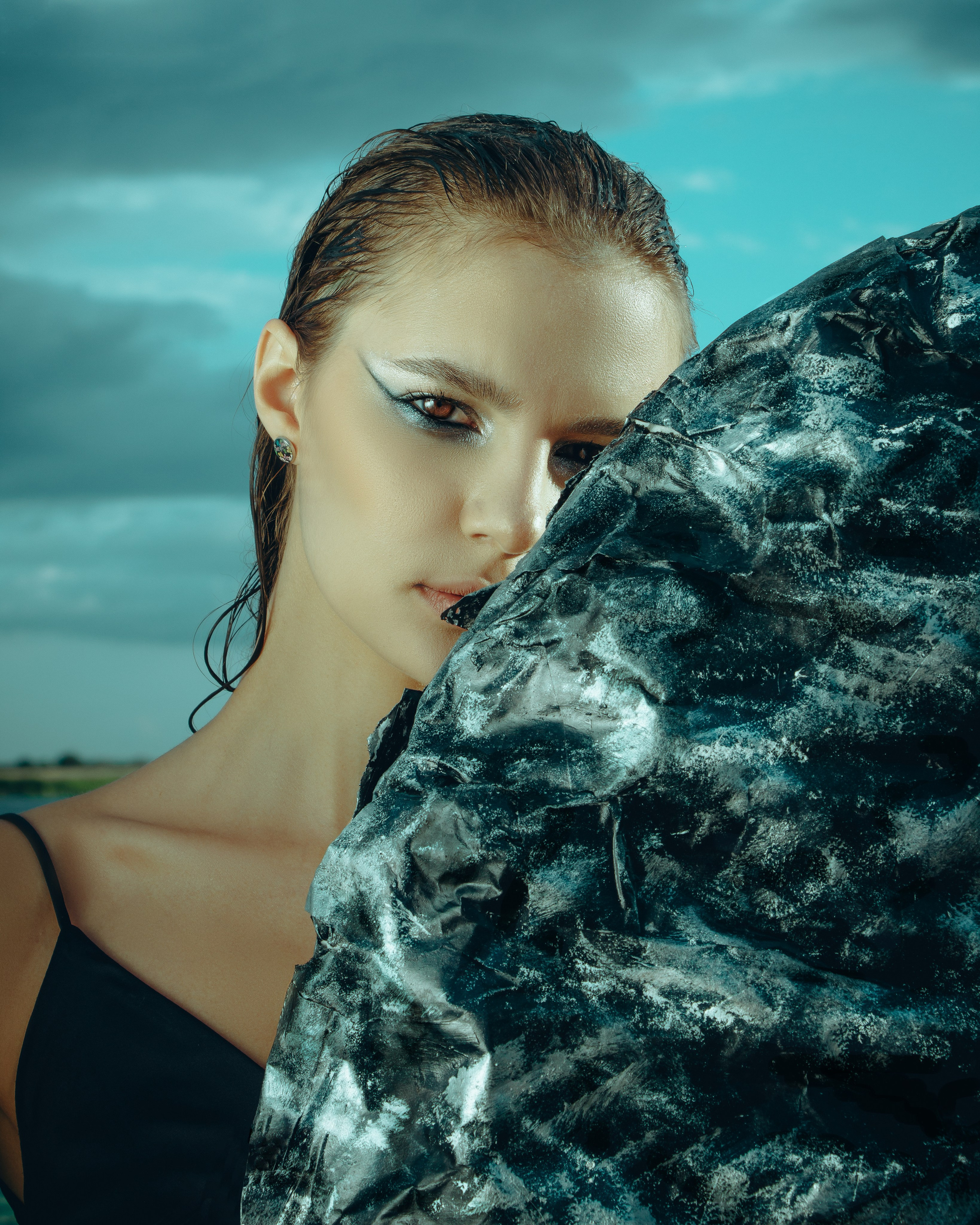 With fish. Блиновская Дарья|Арт-фотограф