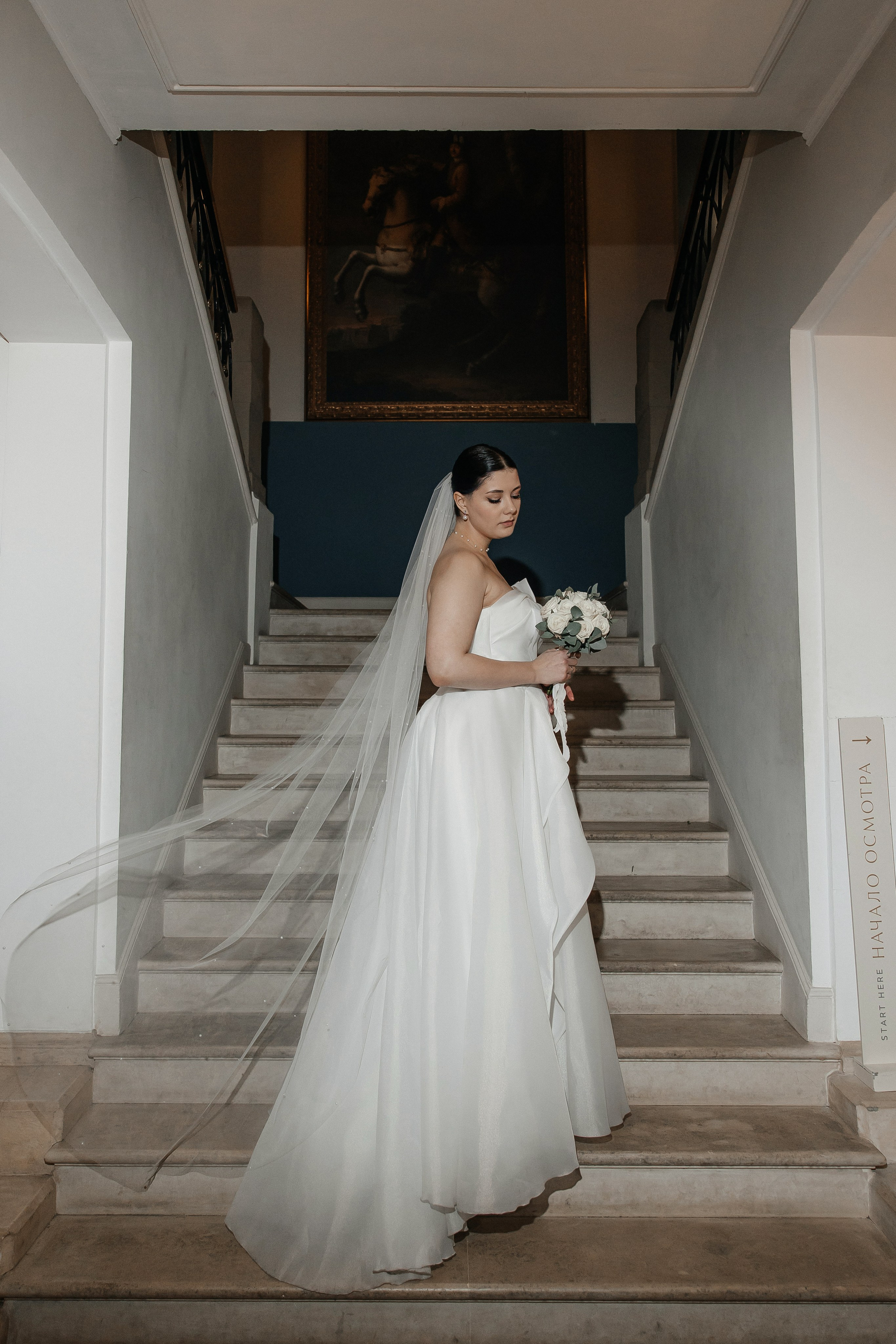 Свадебная фотосессия в Усадьбе Васильчиковых (музей военной формы)