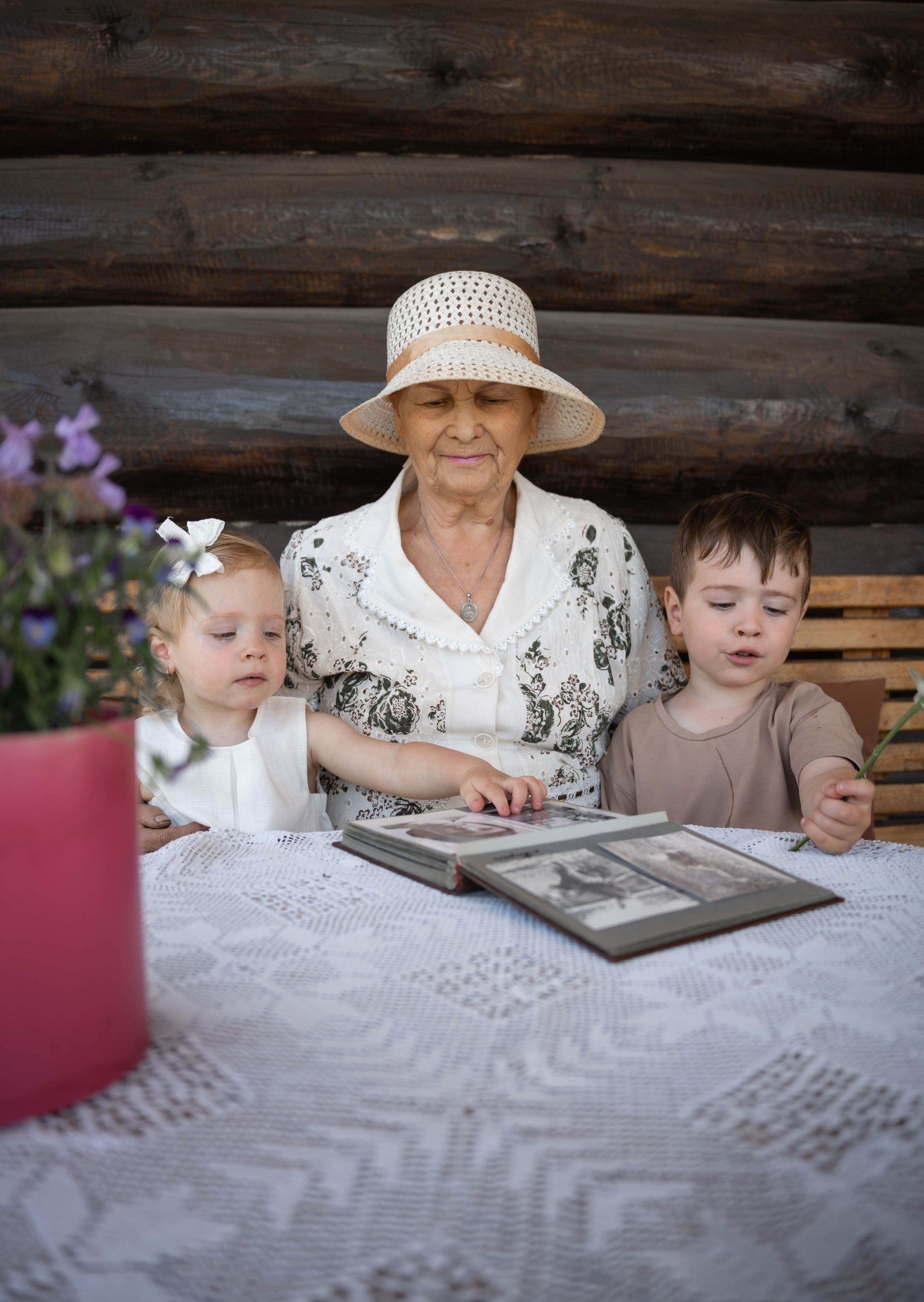 Каникулы у прабабушки. Портретный фотограф в Москве — Захарова Полина