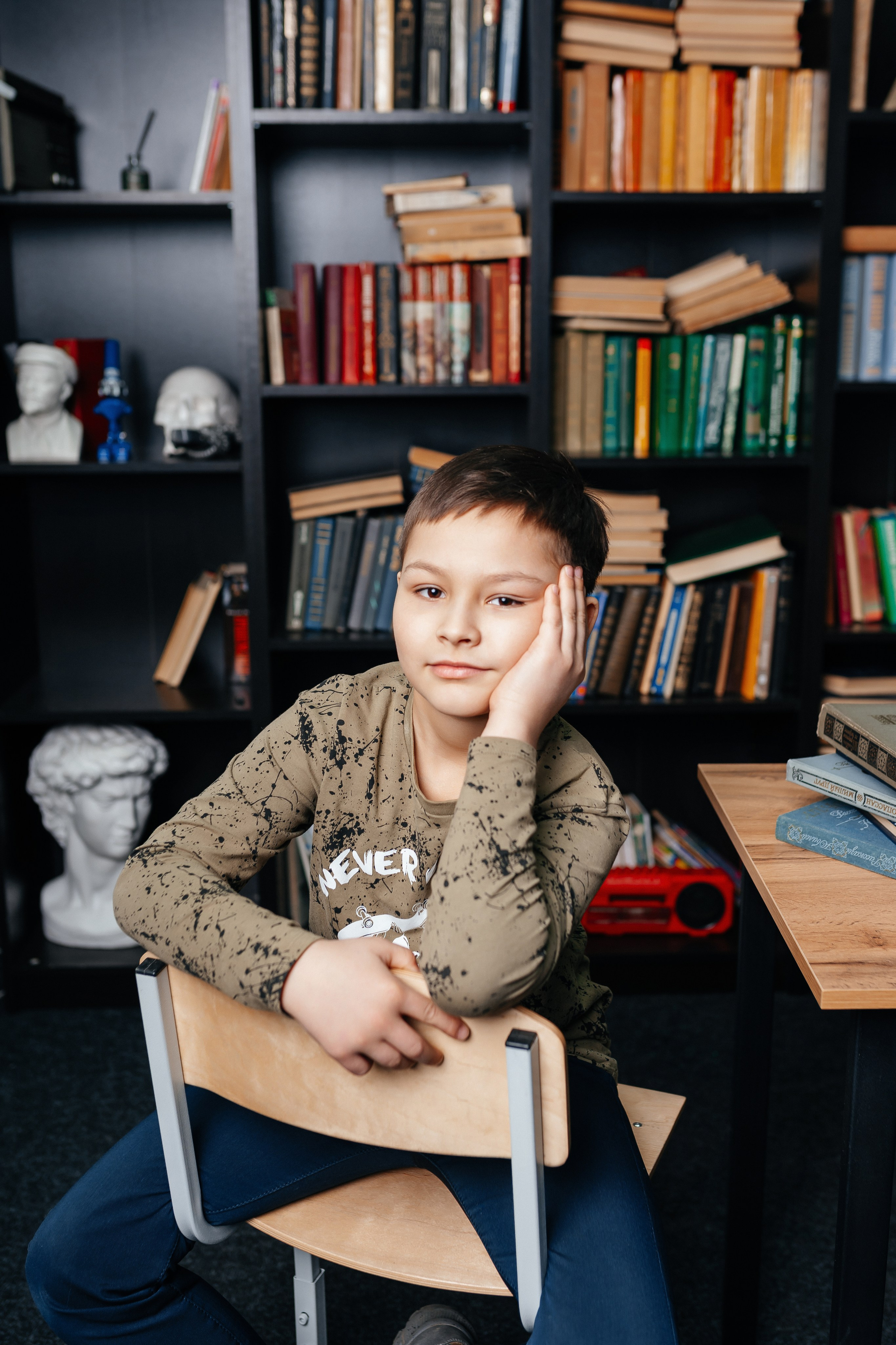 В студии. 4 класс. Фотограф Ким Наталья в Красноярске