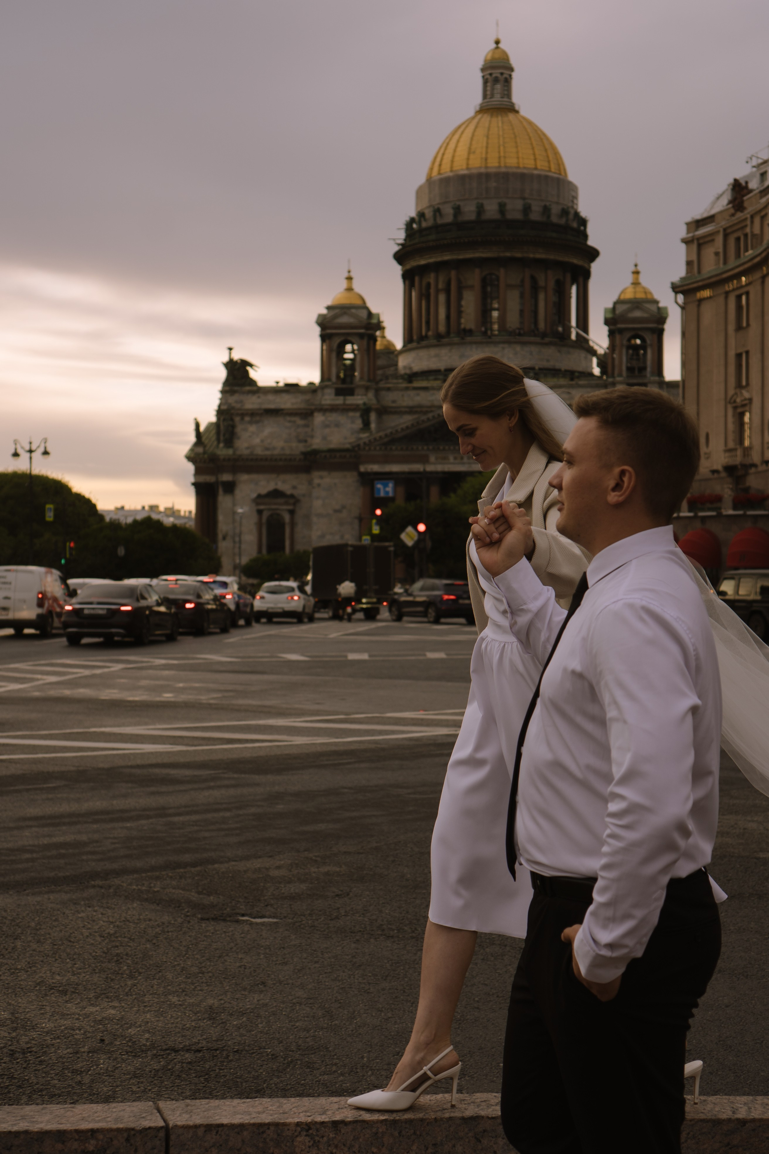 СВАДЕБНАЯ СЬЕМКА С ИСАКИЕВСКИМ СОБОРОМ, АСТОРИЯ И ЗАКОНОДАТЕЛЬНОЕ СОБРАНИЕ. Профессиональный фотограф, Санкт-Петербург — Виктория Богомолова