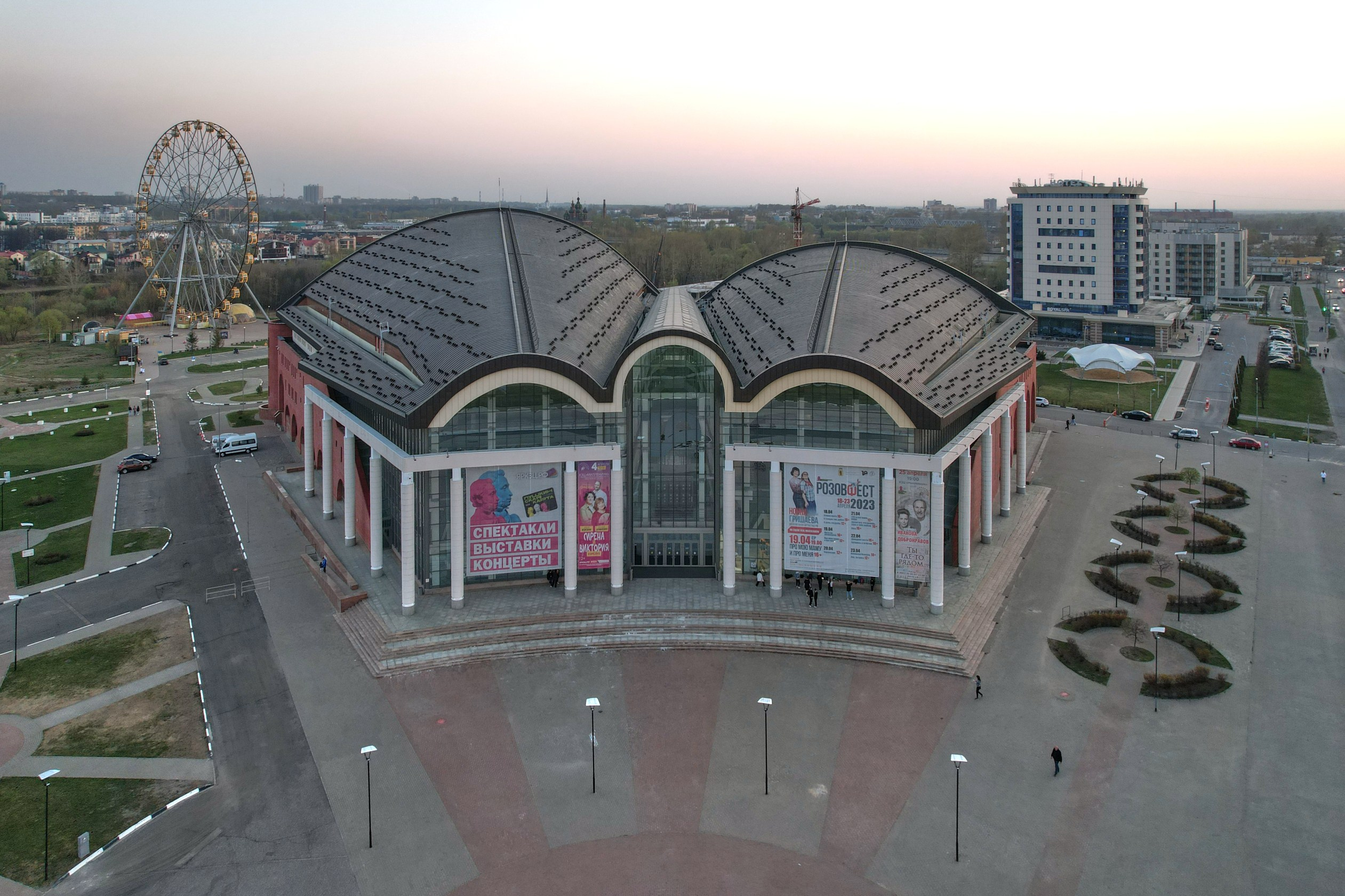 Аэросъёмка в Ярославле дрон квадрокоптер — портфолио Грибов Медиа. Фото и видеосъёмка в Ярославле | Грибов Медиа контент студия  — от 2500 ₽/час