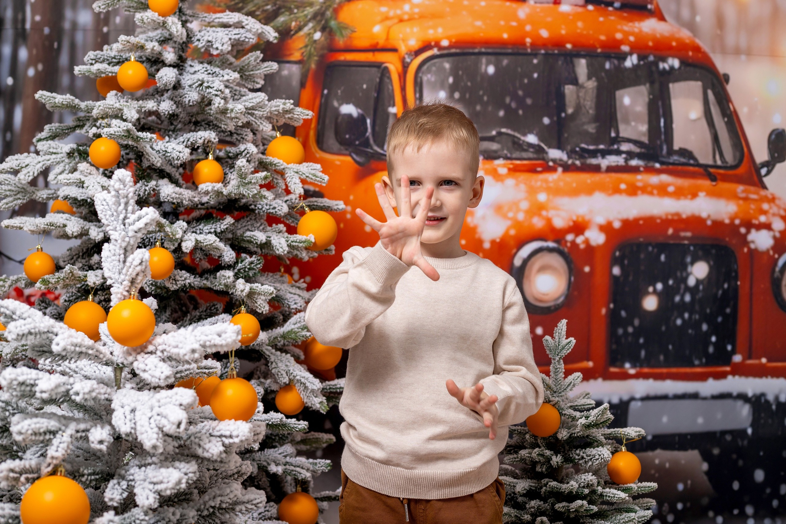 Новогодняя фотосессия. Фотостудия «Олеся». Фотостудия в г. Верхняя Пышма