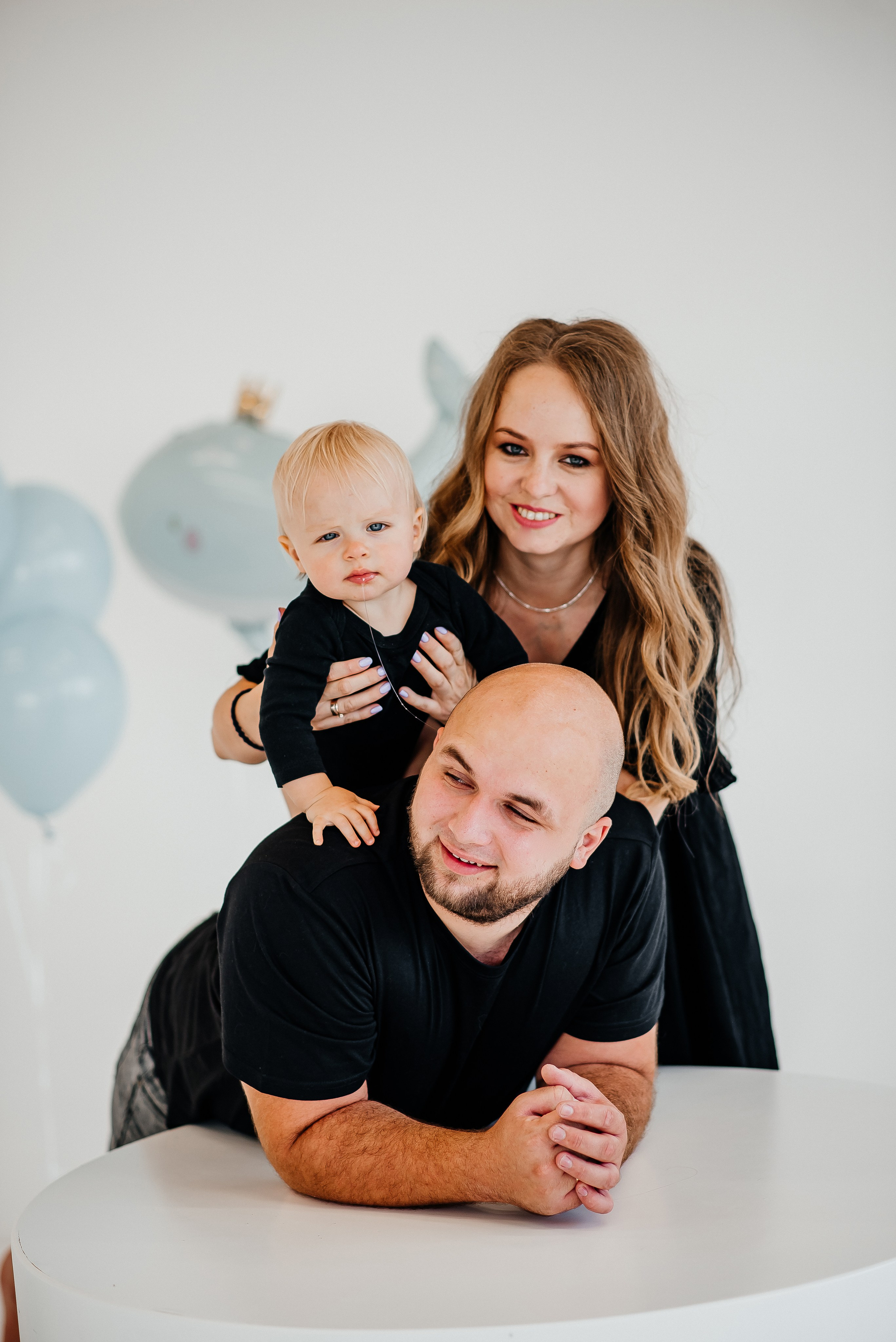 Семейная фотосессия на 1 годик