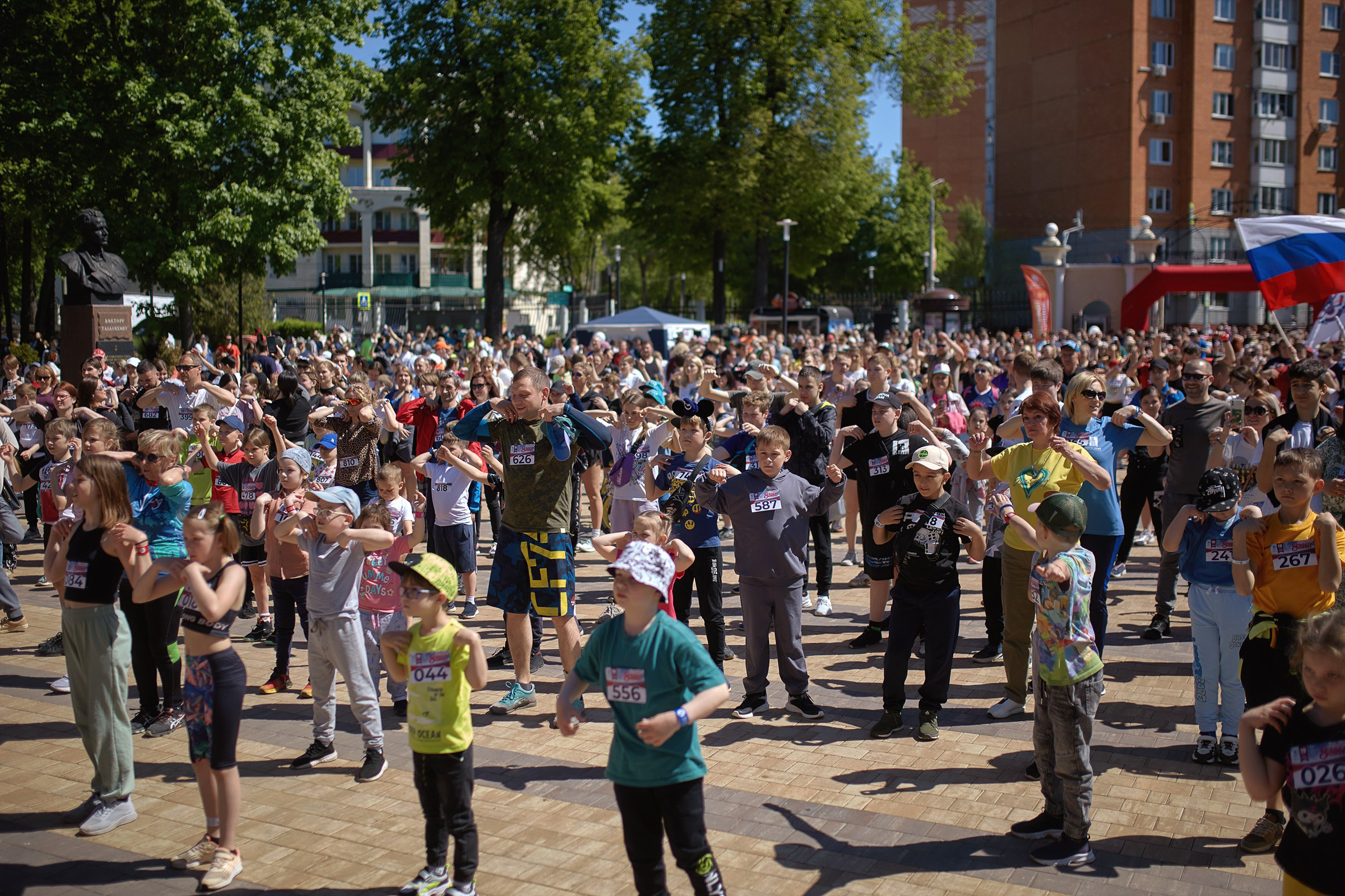 Благотворительный забег «Бежим к победе» (19.05.2024). Фотограф Роман Желтухин