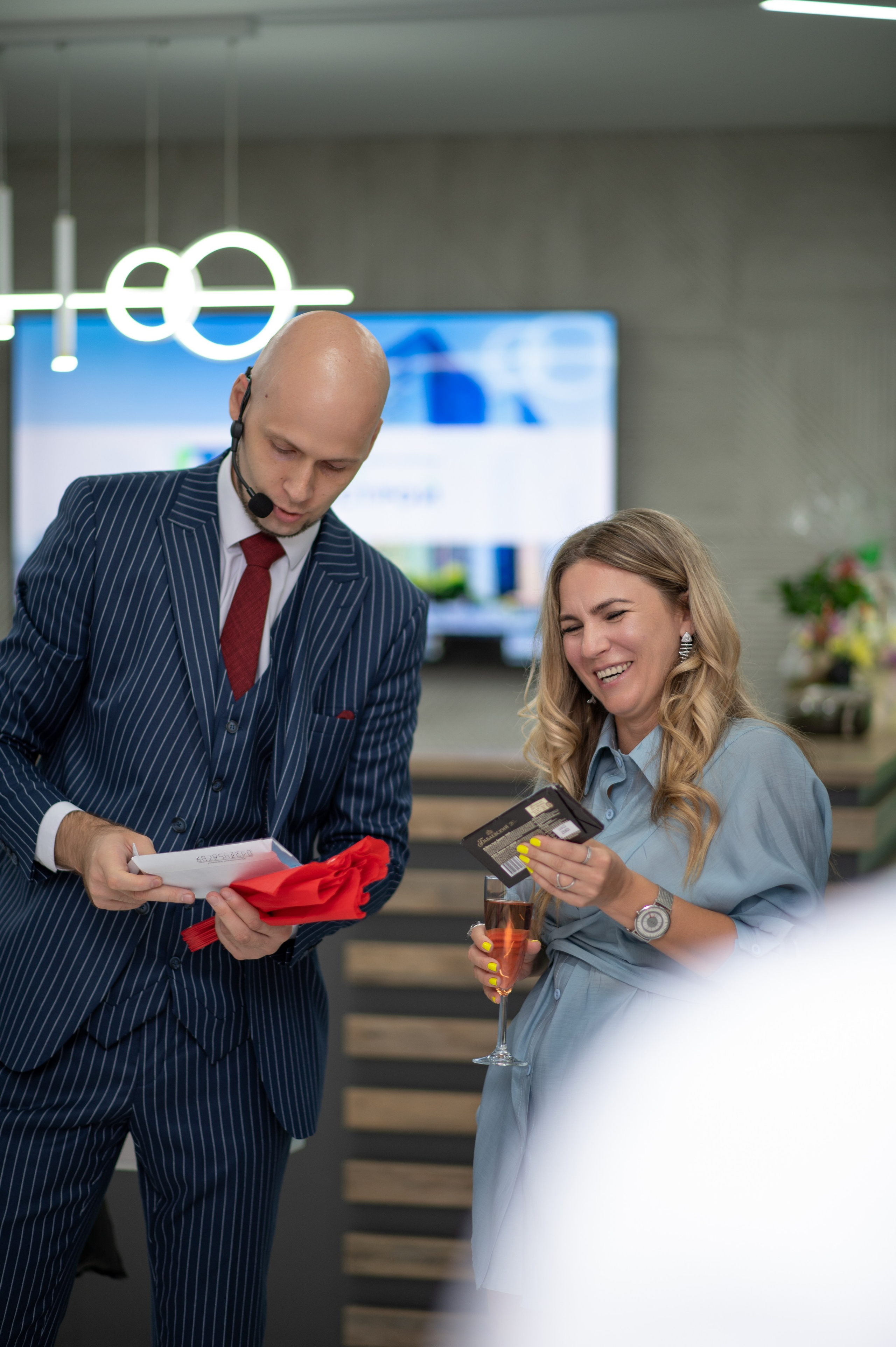 Открытие нового офиса в агенстве недвижимости Кубань-Новострой. Фотограф Юлия Куталова | Краснодар