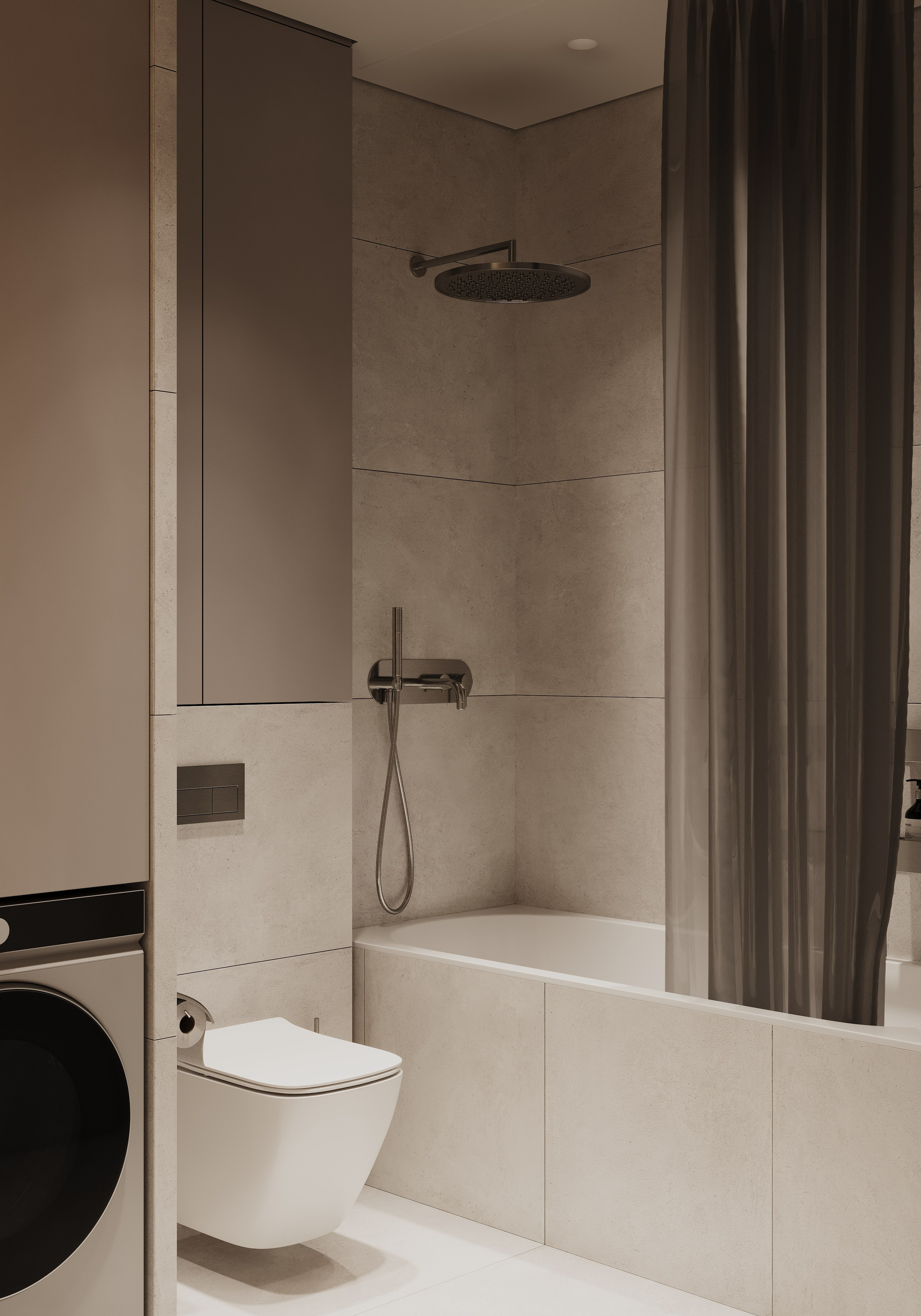 Санузел по заказу. Визуализации интерьера