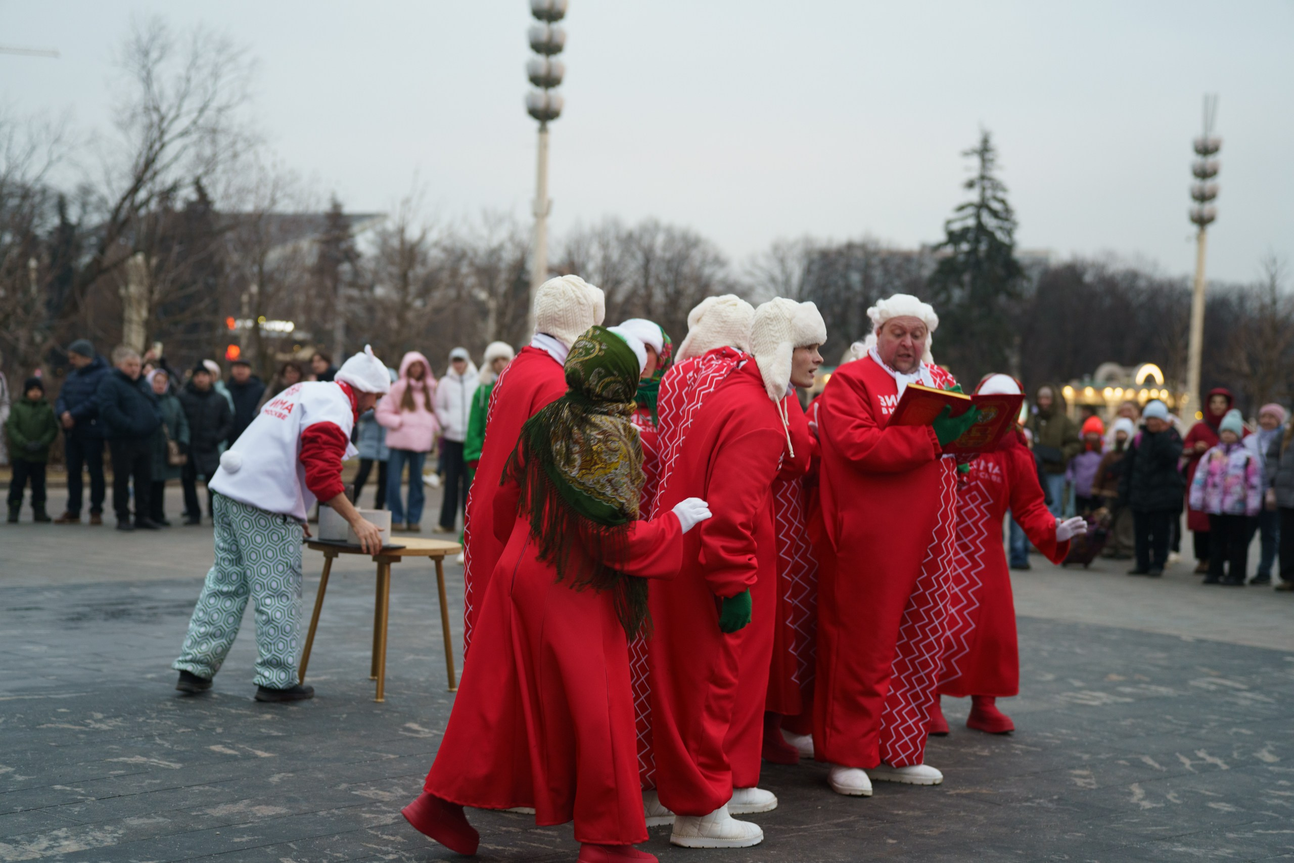 Проект «Зима в Москве» ВДНХ. Фотограф Алекс Висэро