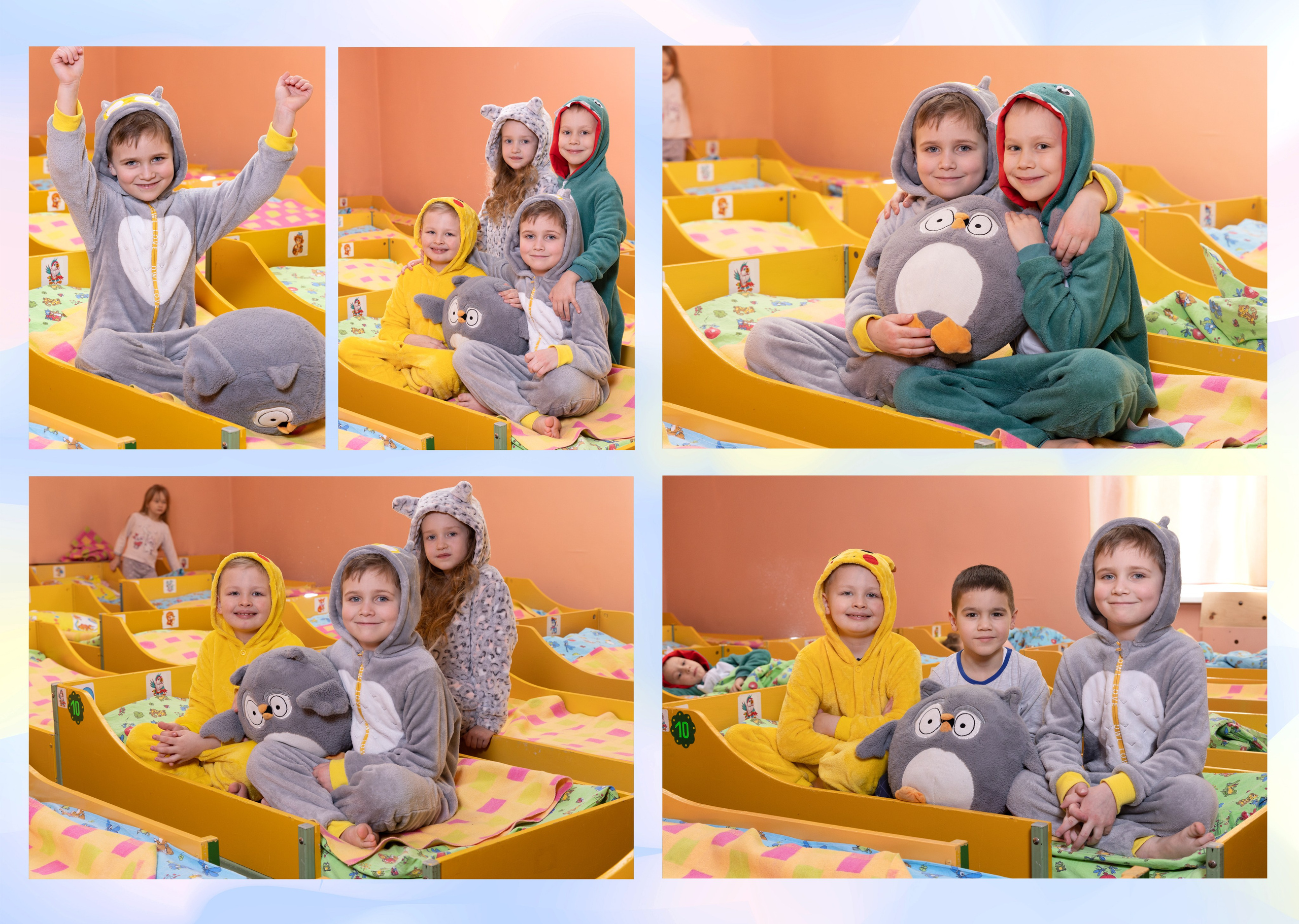 Детские сады. Выпускные альбомы. Детская сюжетная съемка