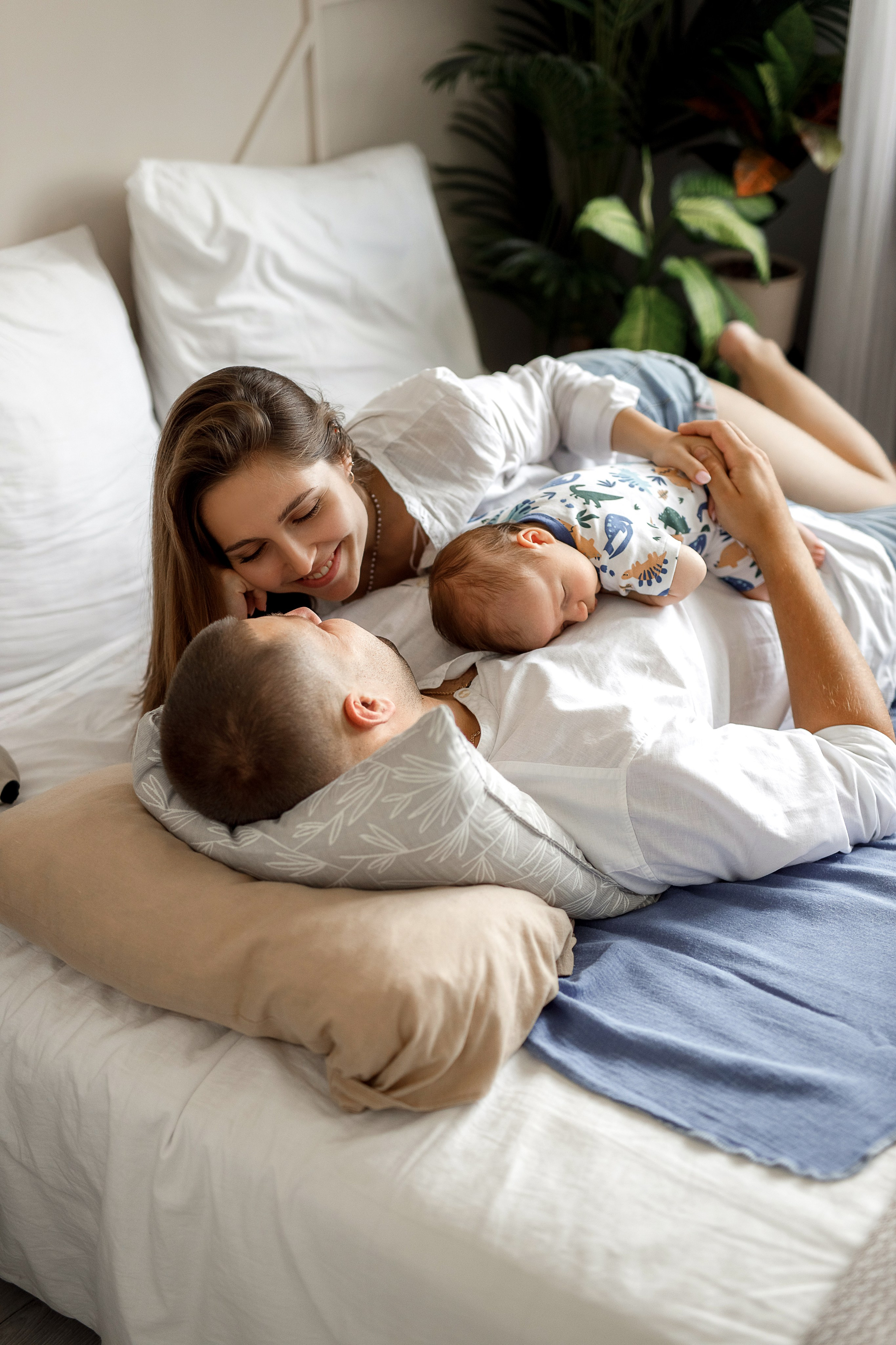 Семейная фотосессия с малышом. Свадебный фотограф Москва КМВ Марина Комиссарова