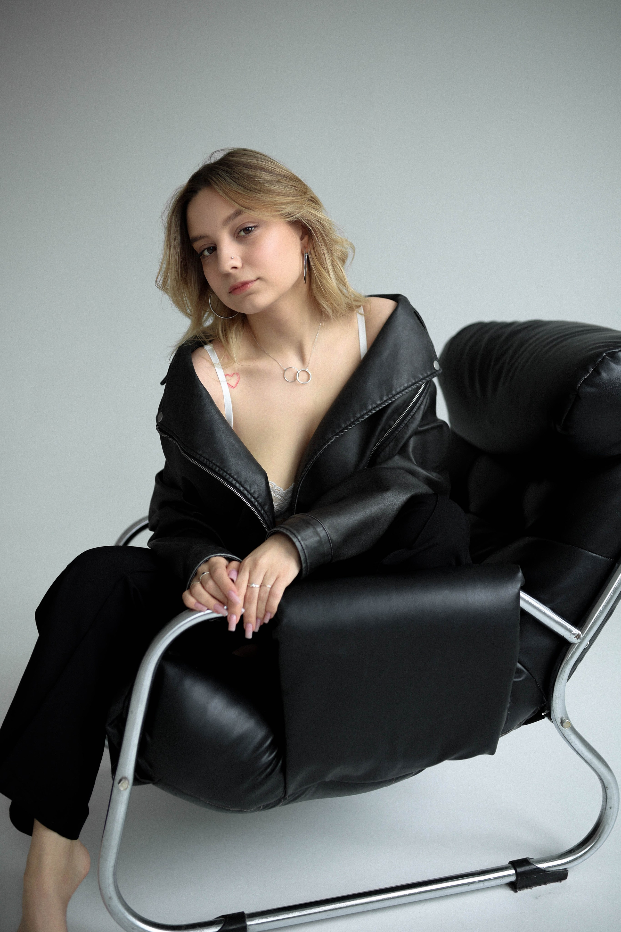 Фотосъемка для Юли в студии. Фотограф Самара Лена Мандарин