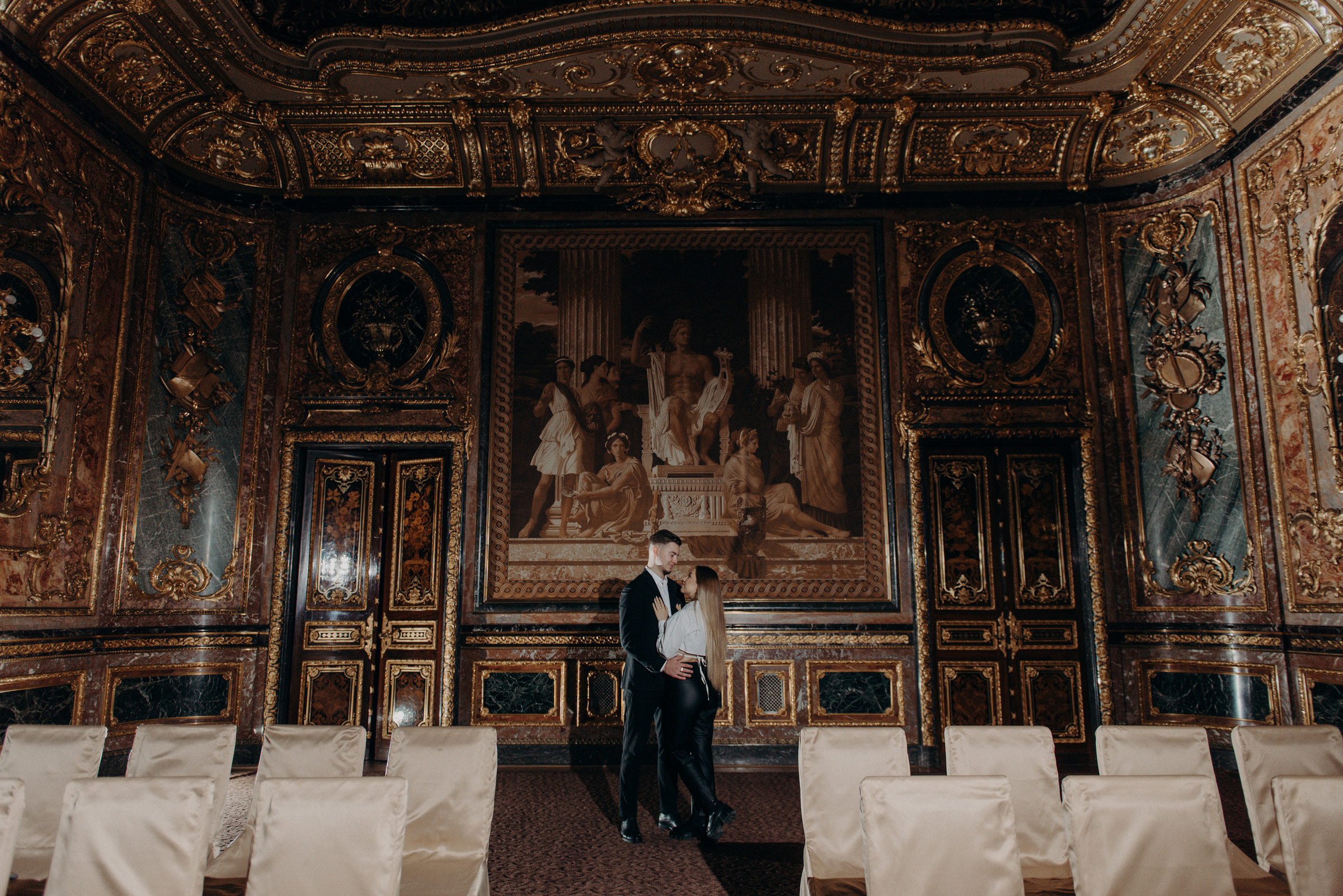 фотосессия предложения руки и сердца в Доме Архитекторов