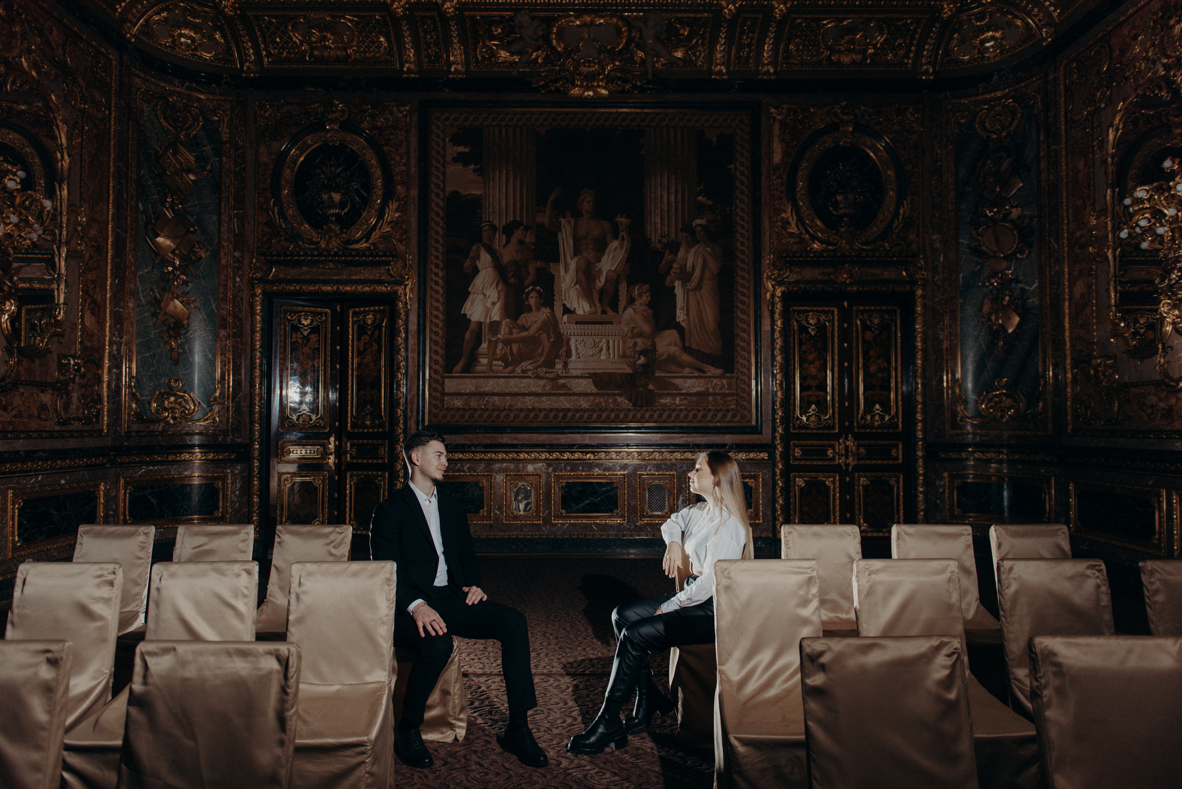 фотосессия предложения руки и сердца в Доме Архитекторов