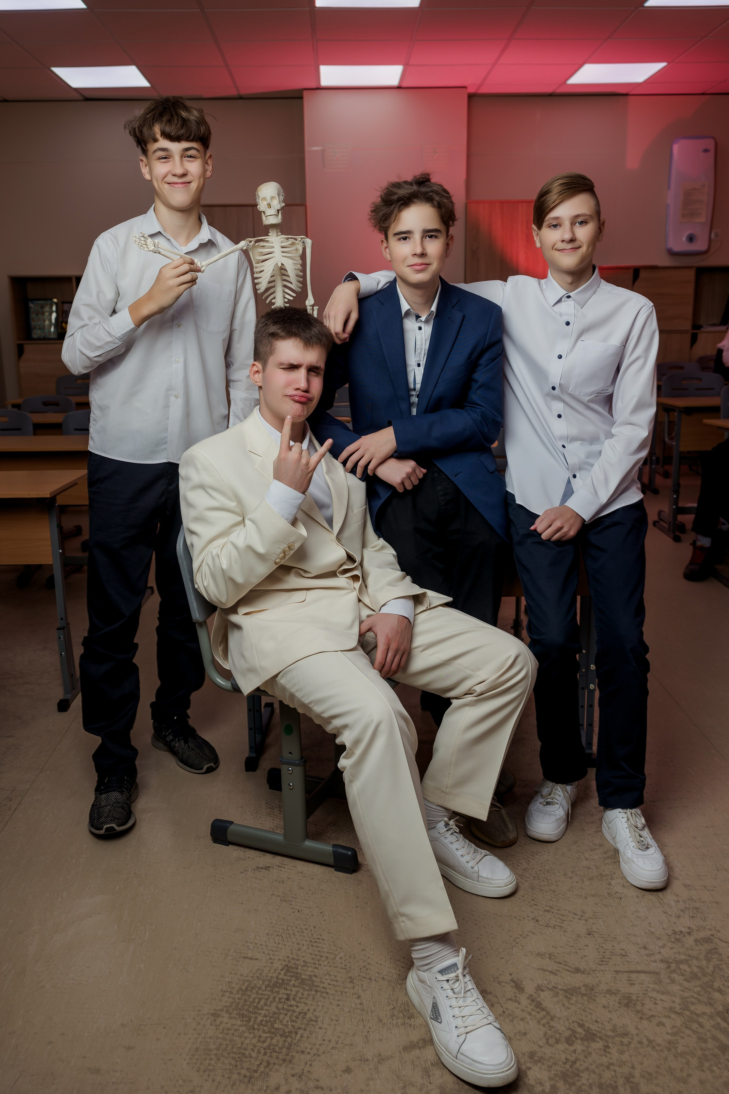 В школе. Выпускные альбомы в Зеленограде и Москве