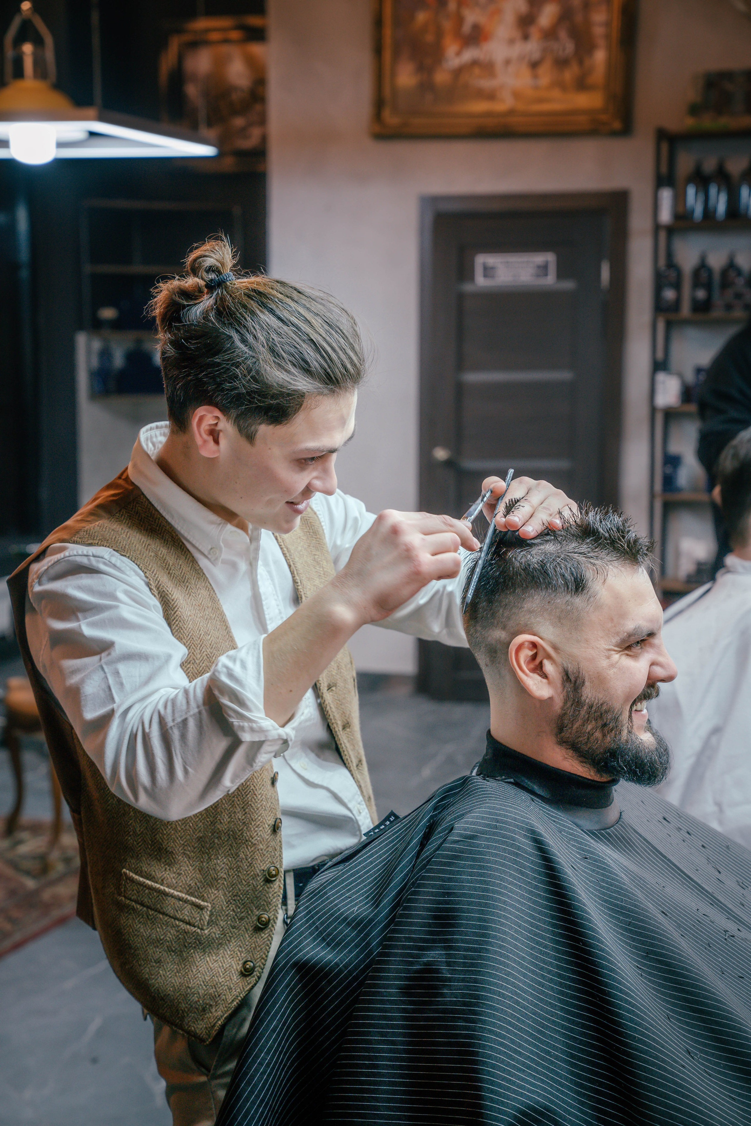 Barbershop BRITVA Лесопарковая 2024. Фото и видео съёмка на заказ. VAU Studia. Москва