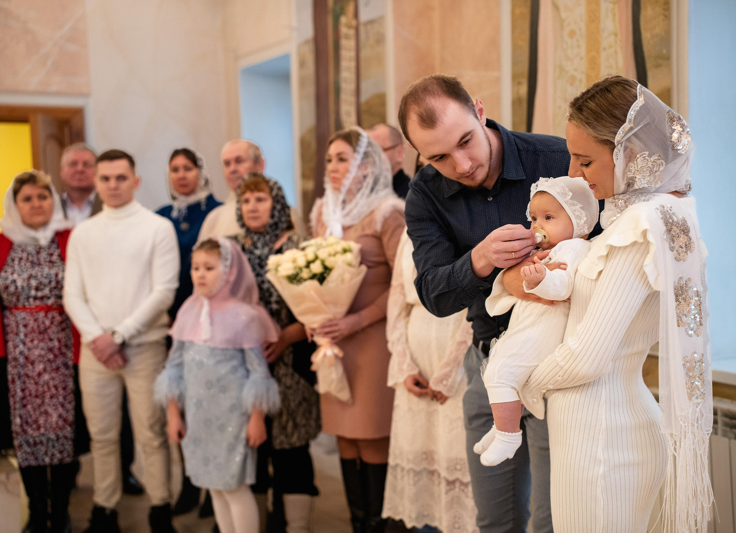 ТАИНСТВО КРЕЩЕНИЯ. Фотограф новорожденных в Нижнем Новгороде Сергеева Оксана