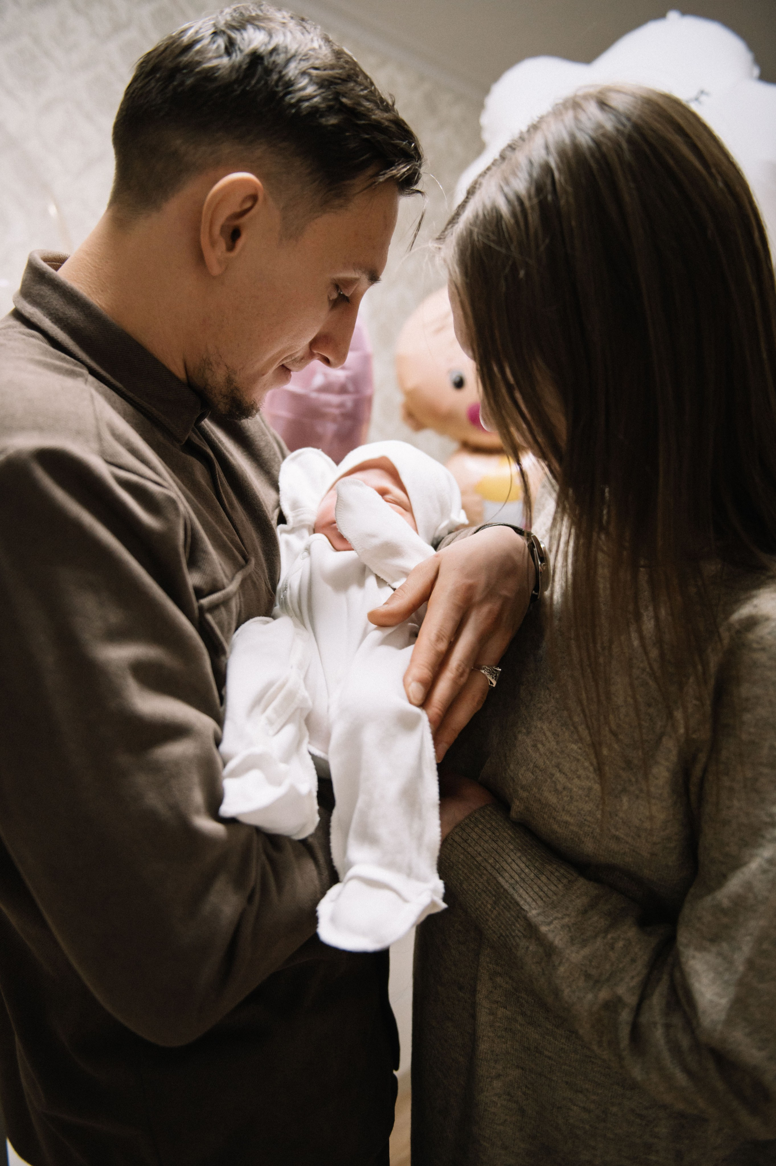 Выписка с роддома Смирновы. Фотограф в Сургуте Светлана Гибадуллина