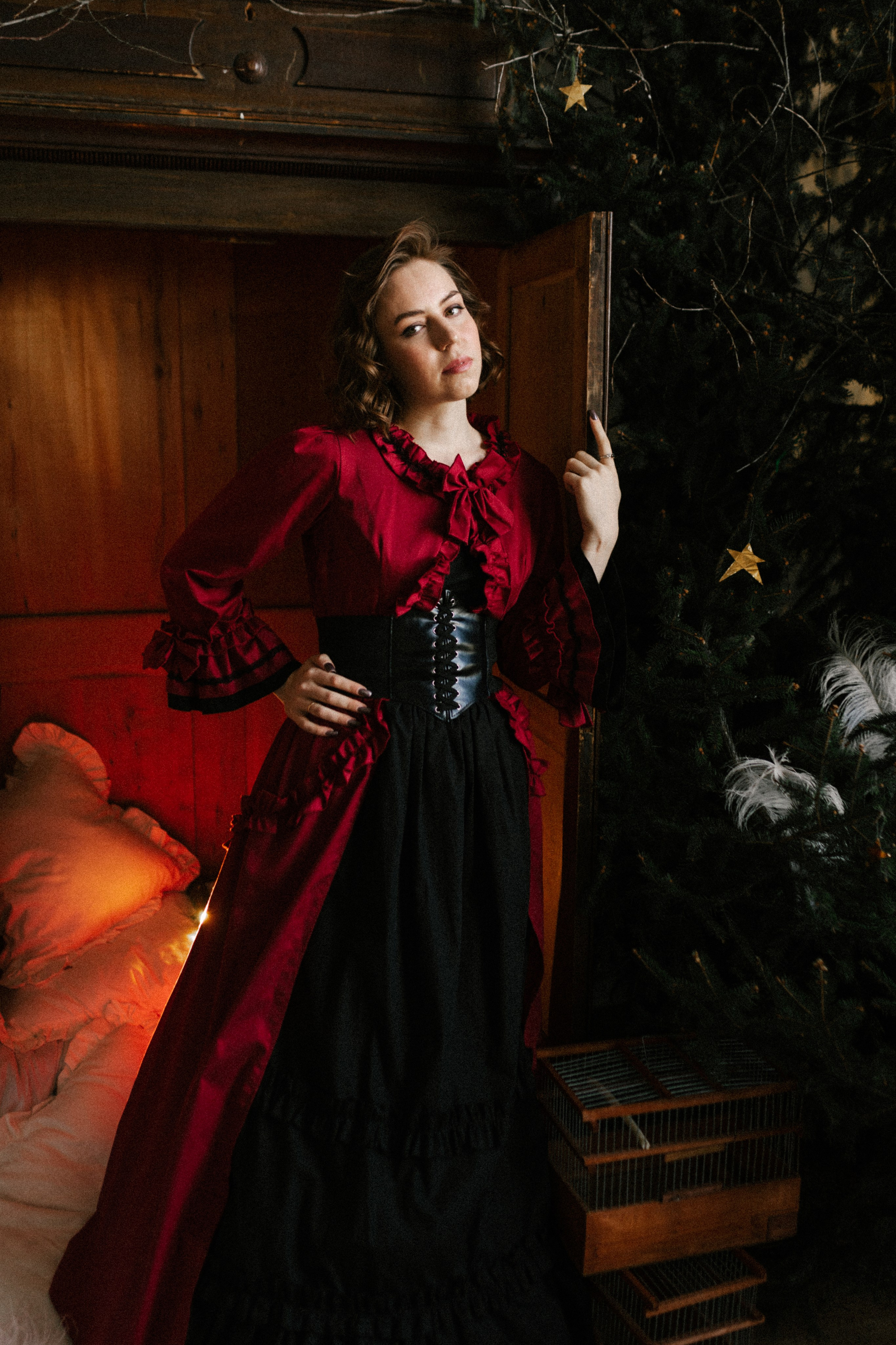 Красное-черное настроение. Свадебный и портретный фотограф — Мария Костина