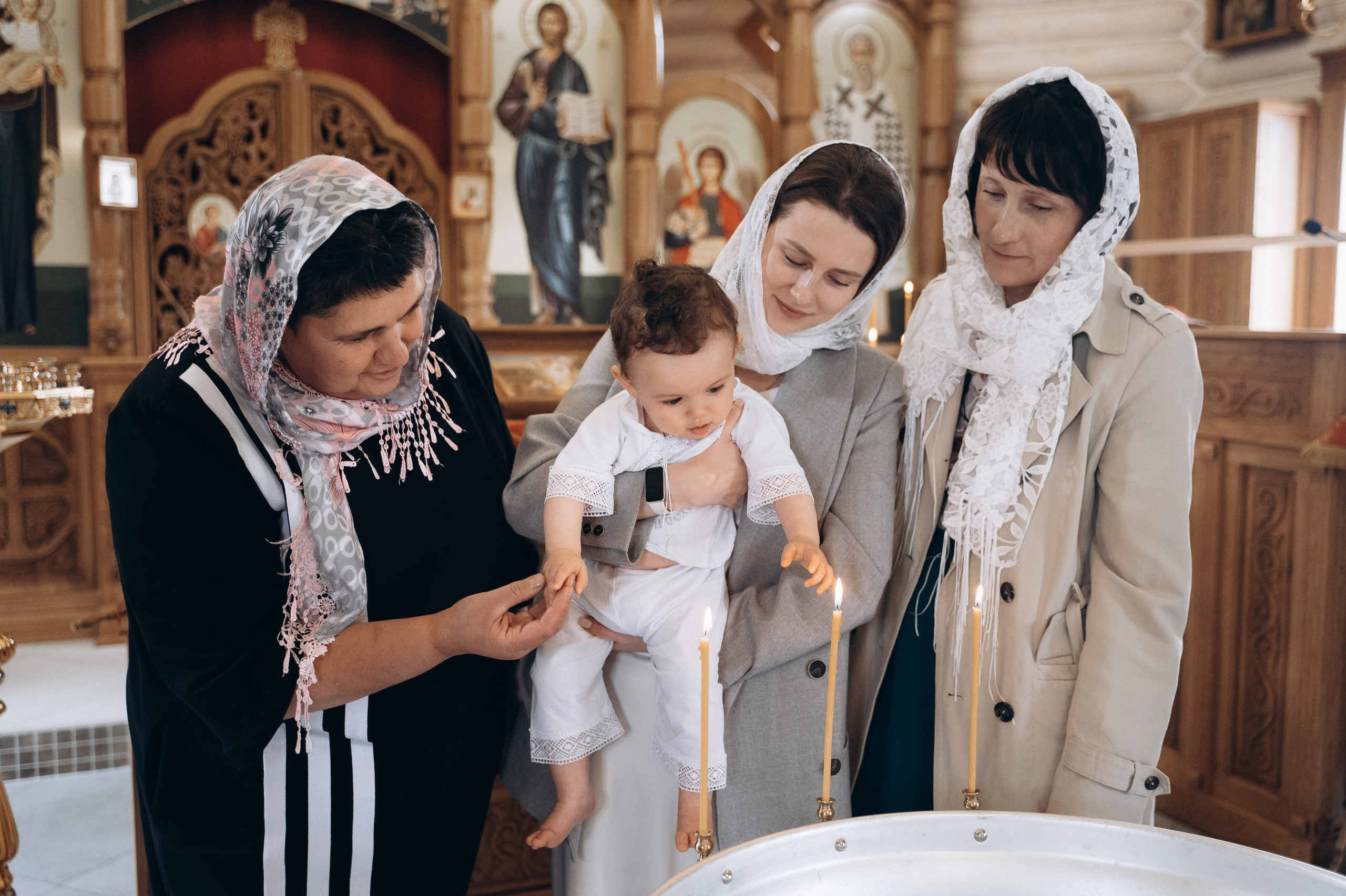 Крещение Мирона («Троеручица» храм в честь иконы Божией Матери). Семейный фотограф в Минске Дарья Дреко