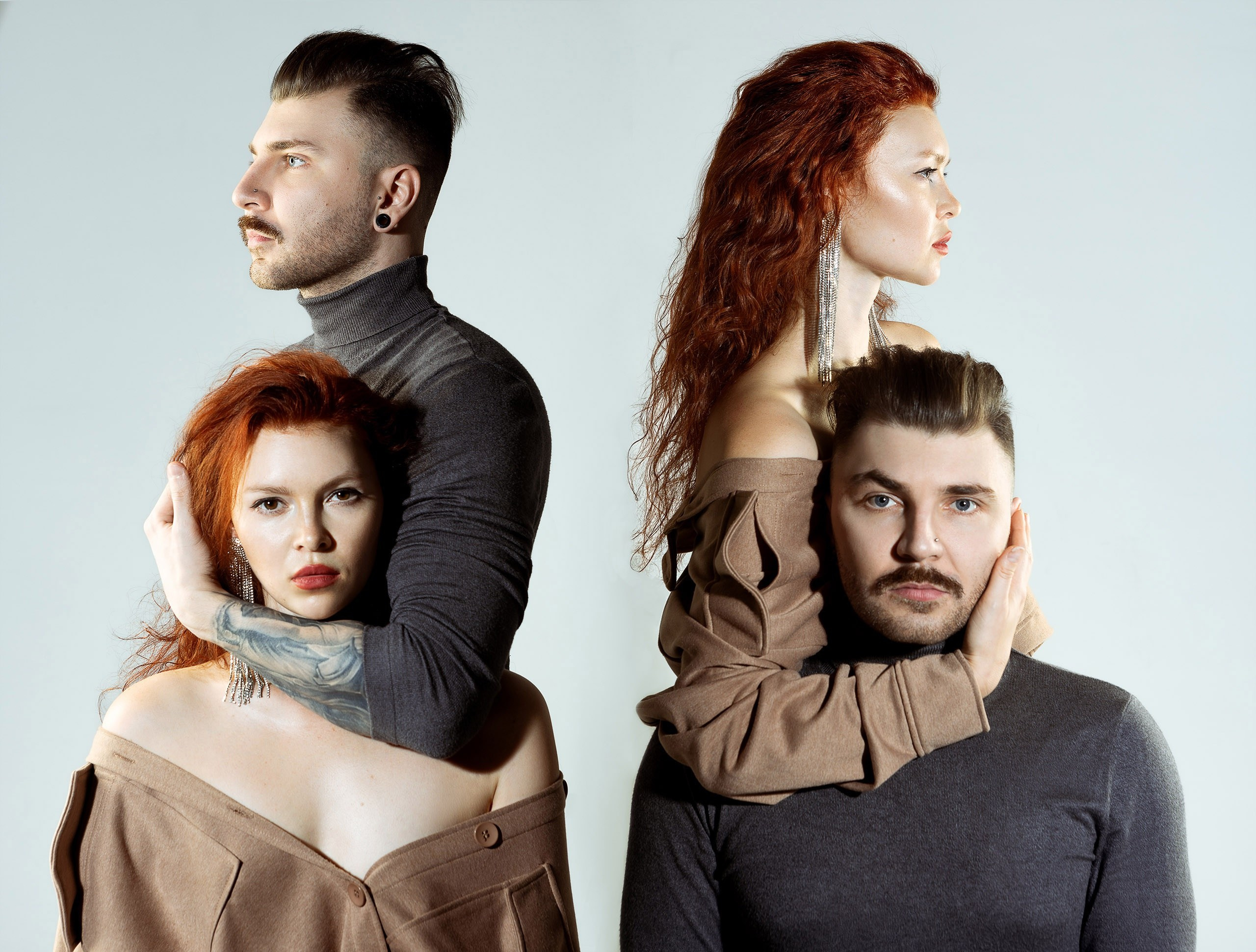 По трое-пятеро