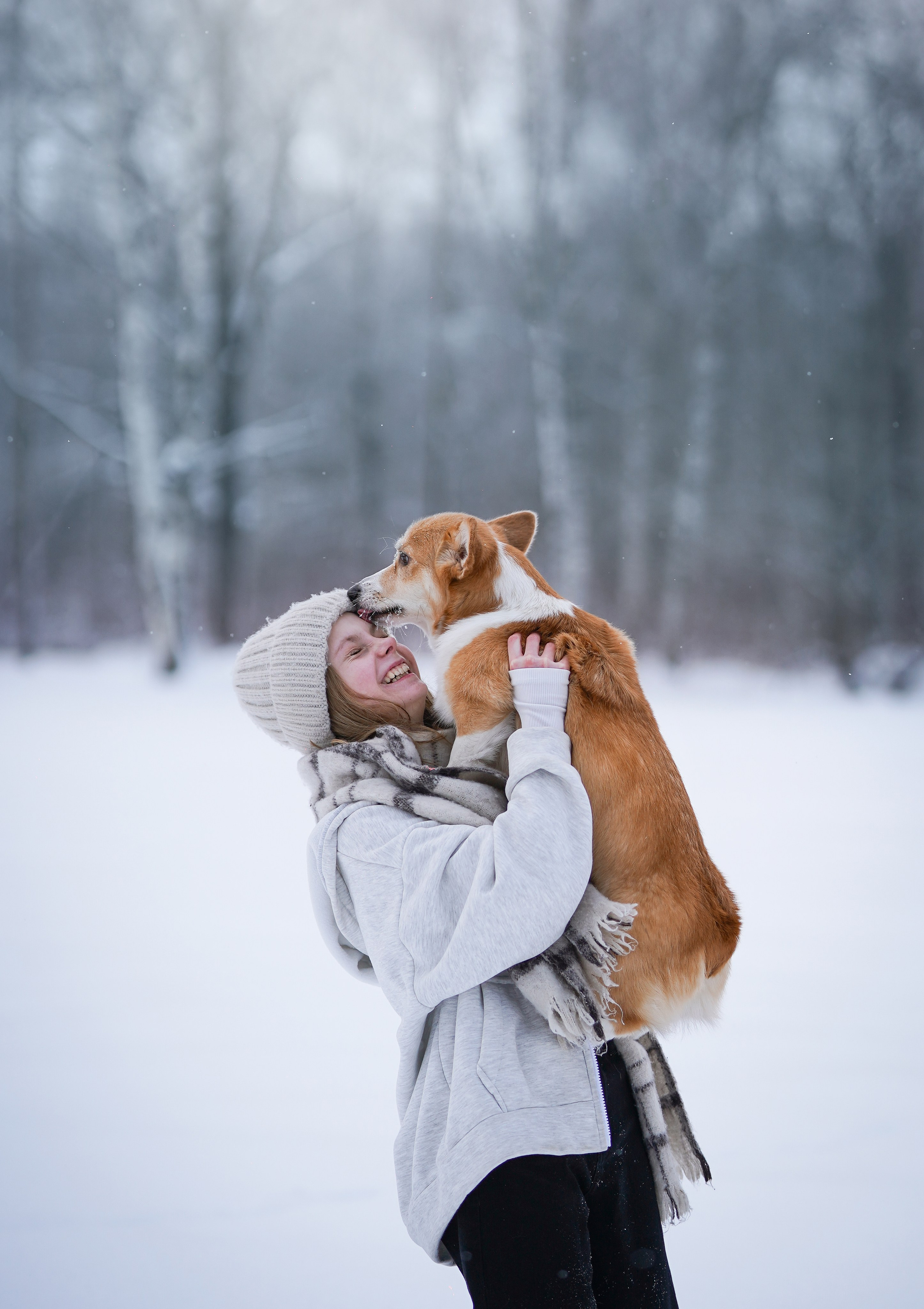 Кристина и Лаки. Фотограф-анималист в Санкт-Петербурге Яна Мартынова