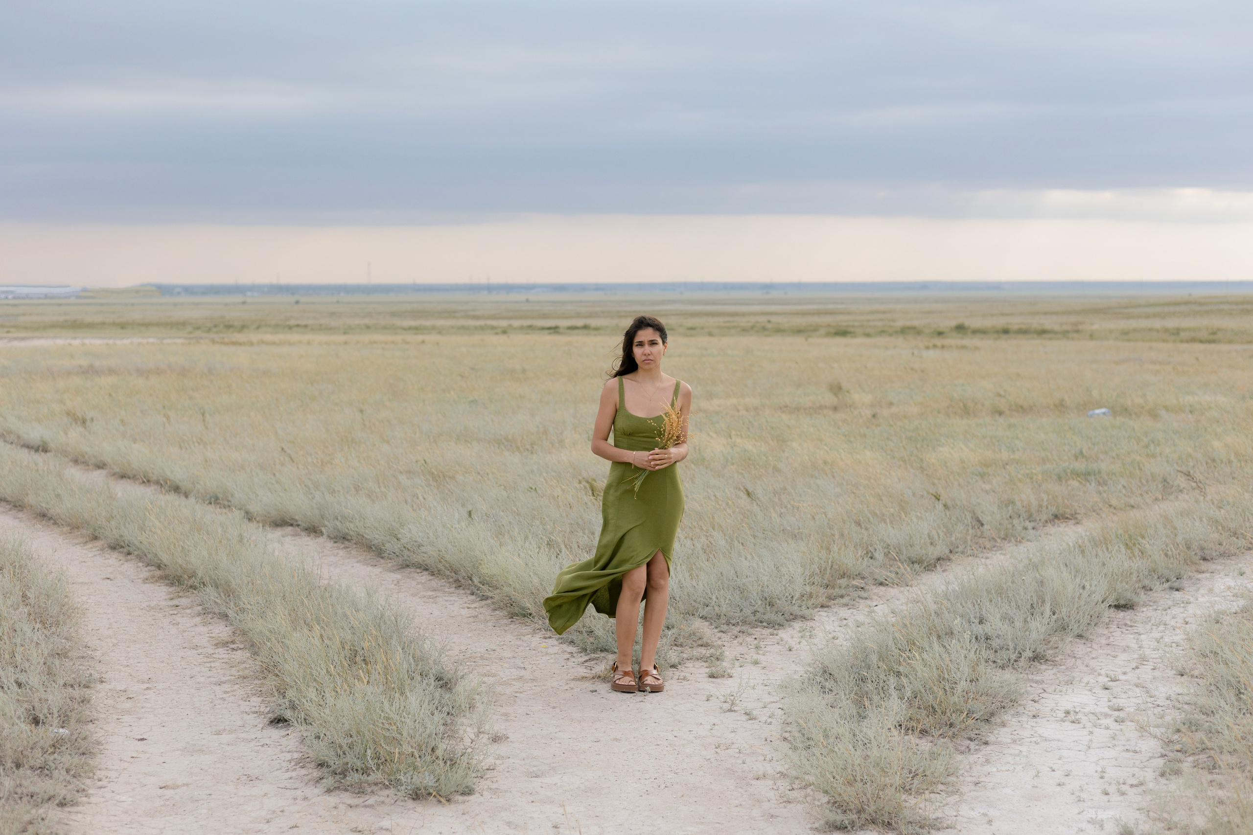 Фотосессия в степи Казахстана. Свадебный фотограф Калининград