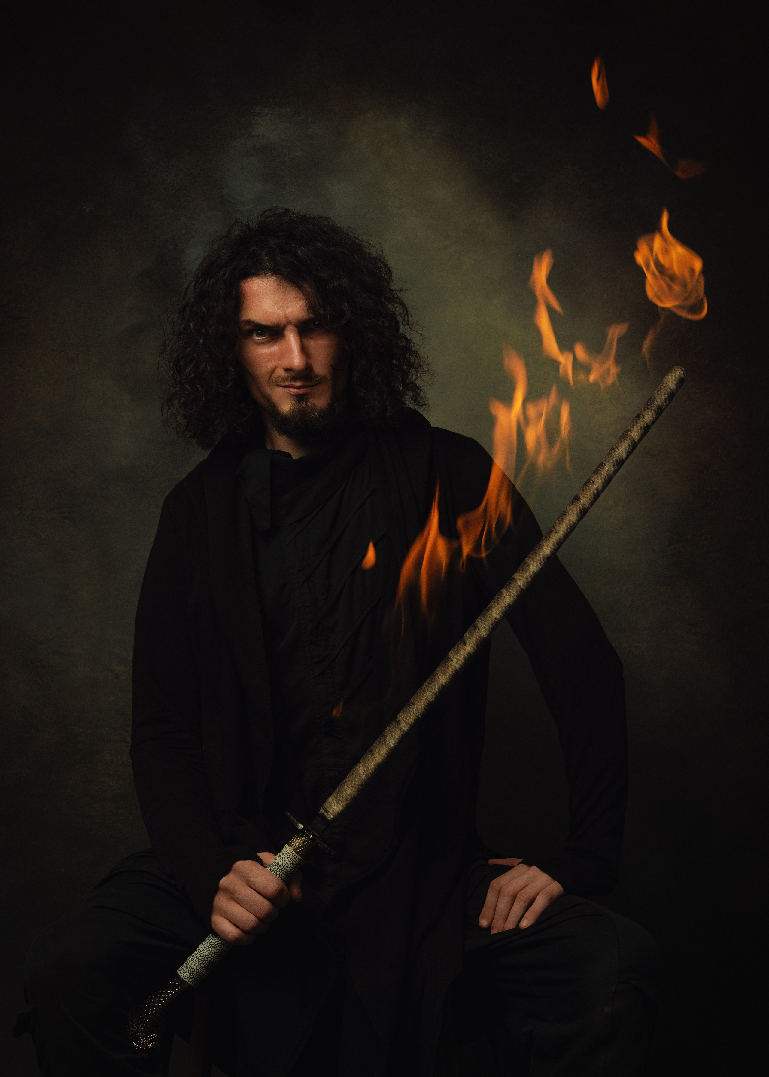 Мужской художественный портрет. Савельева Ольга фотохудожник-портретист Москва