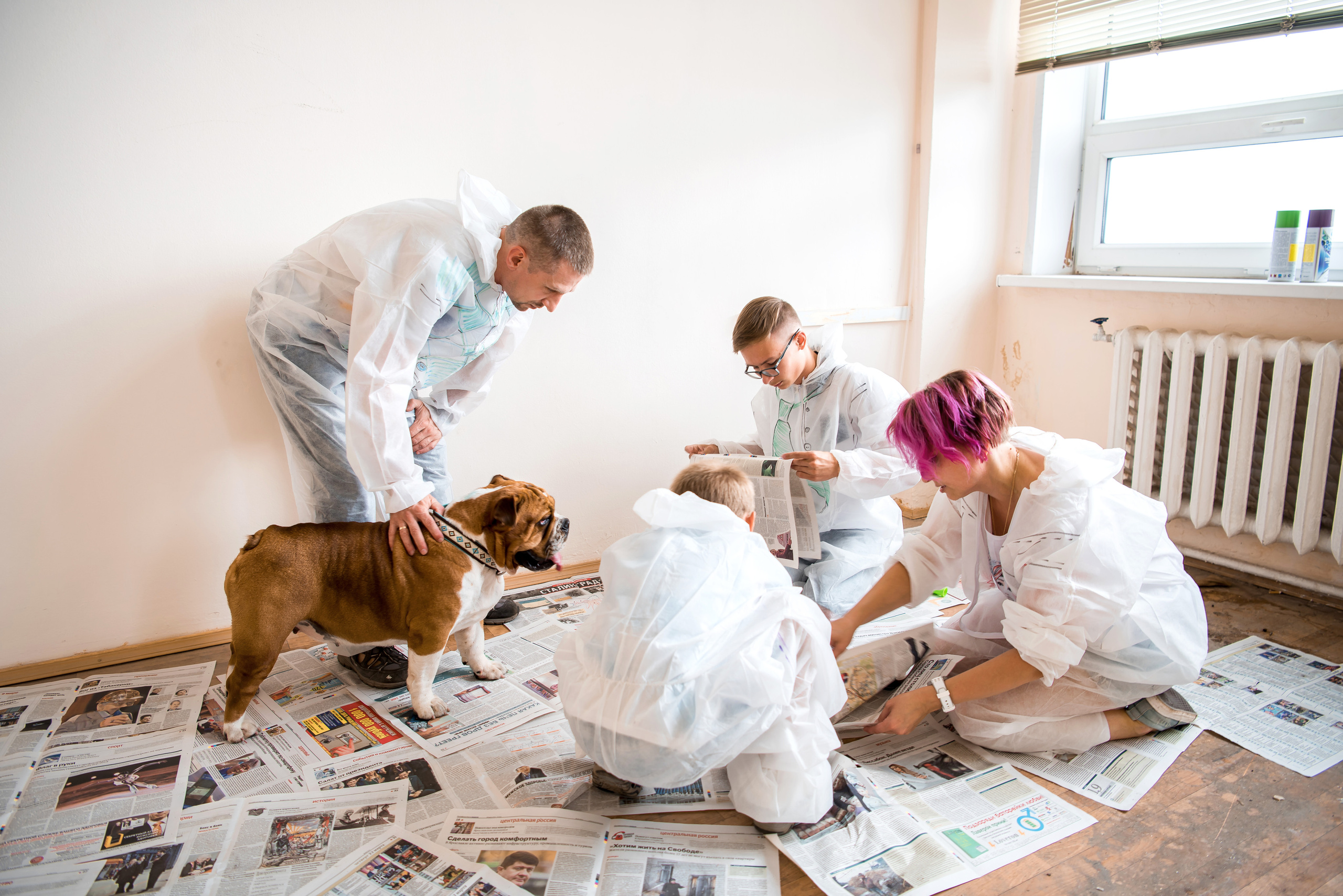 Ремонт со Стахановыми. Фотограф Юлия Исаева