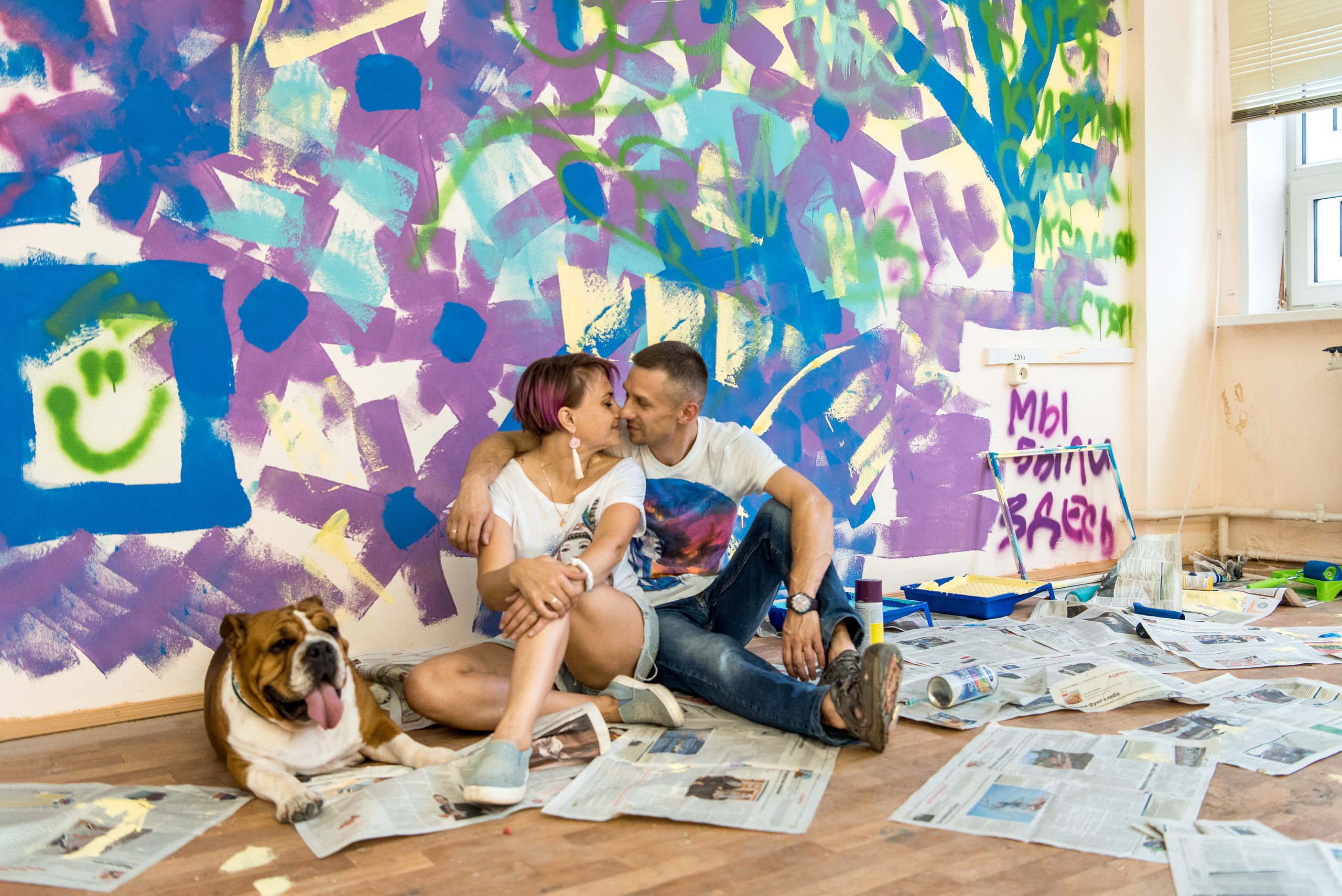 Ремонт со Стахановыми. Фотограф Юлия Исаева