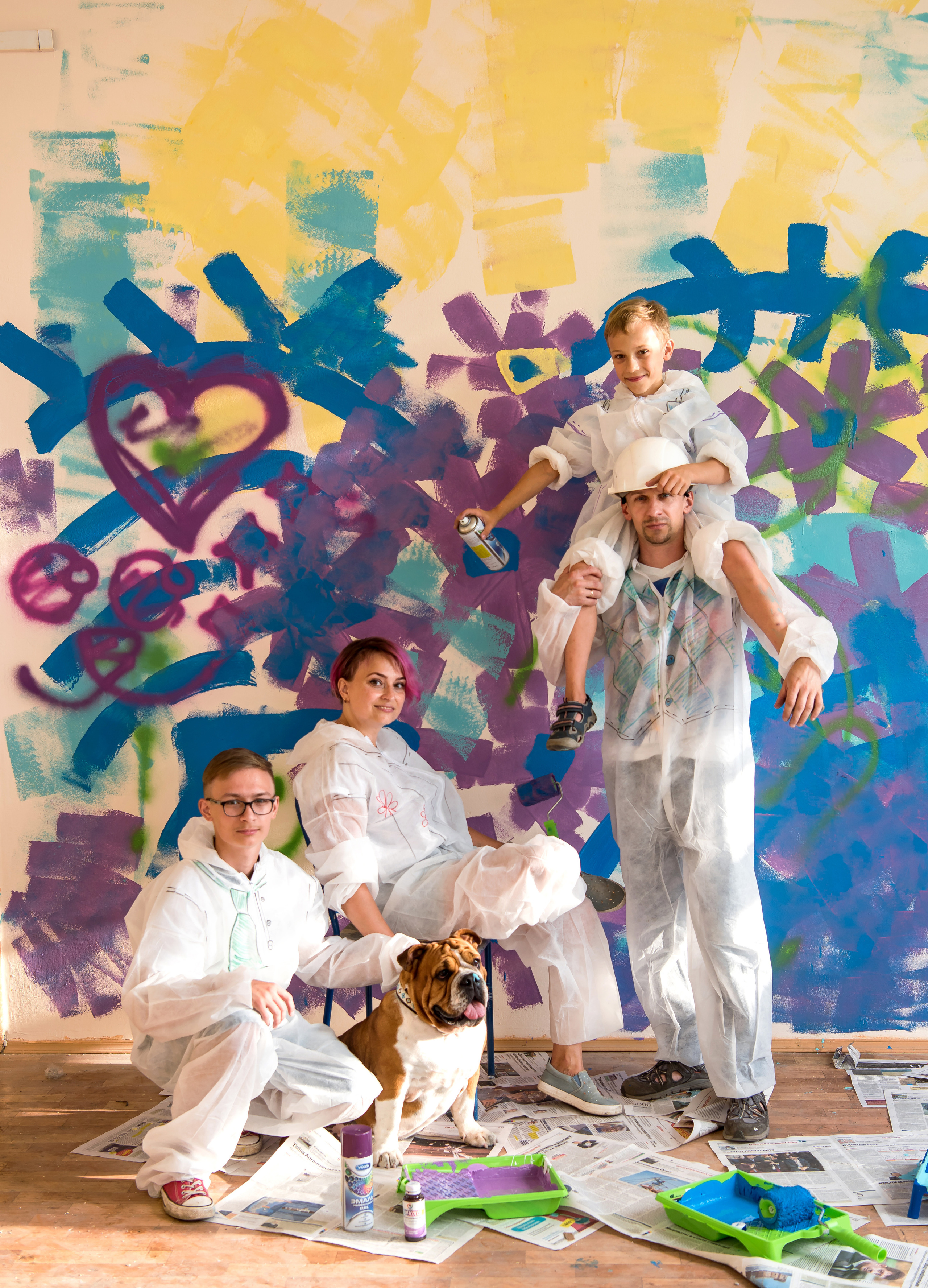 Ремонт со Стахановыми. Фотограф Юлия Исаева