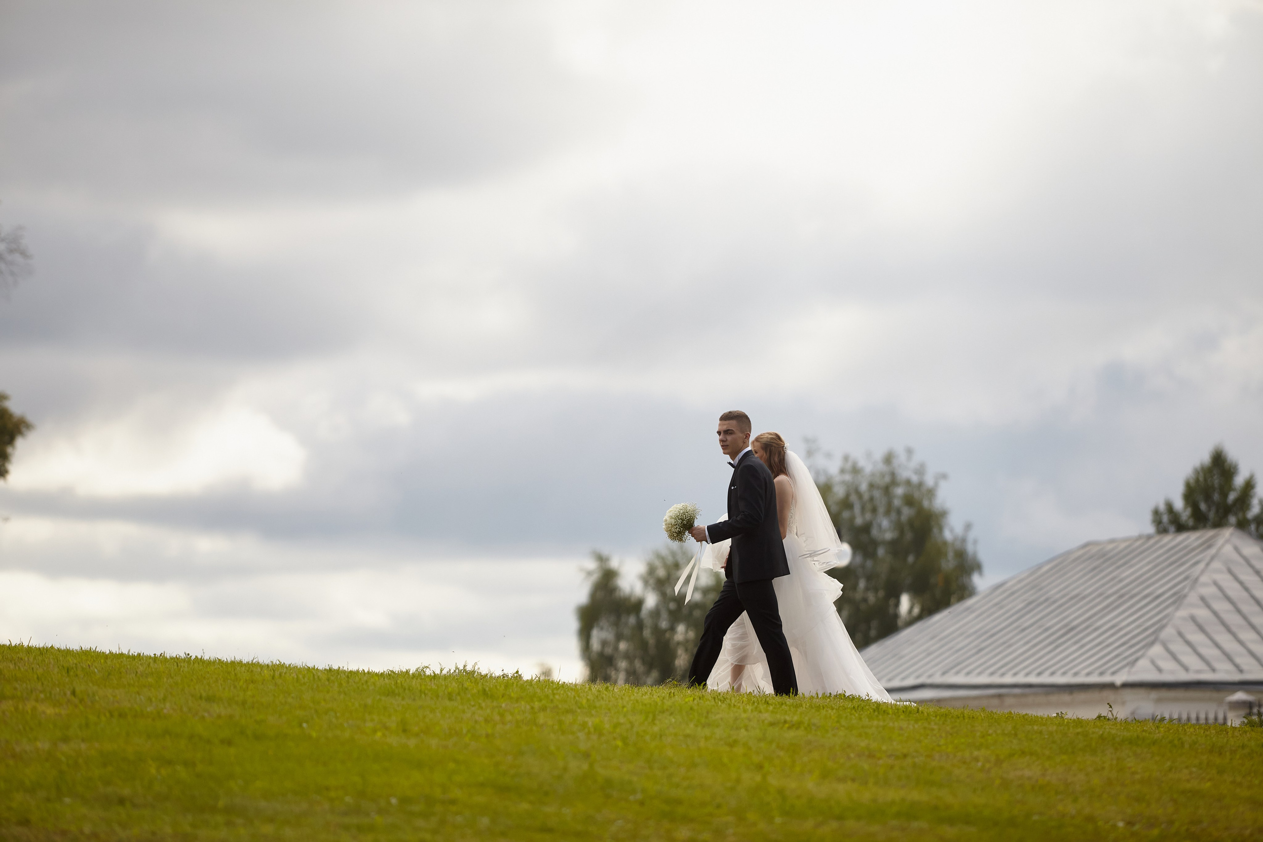 свадебная фотосессия в парке