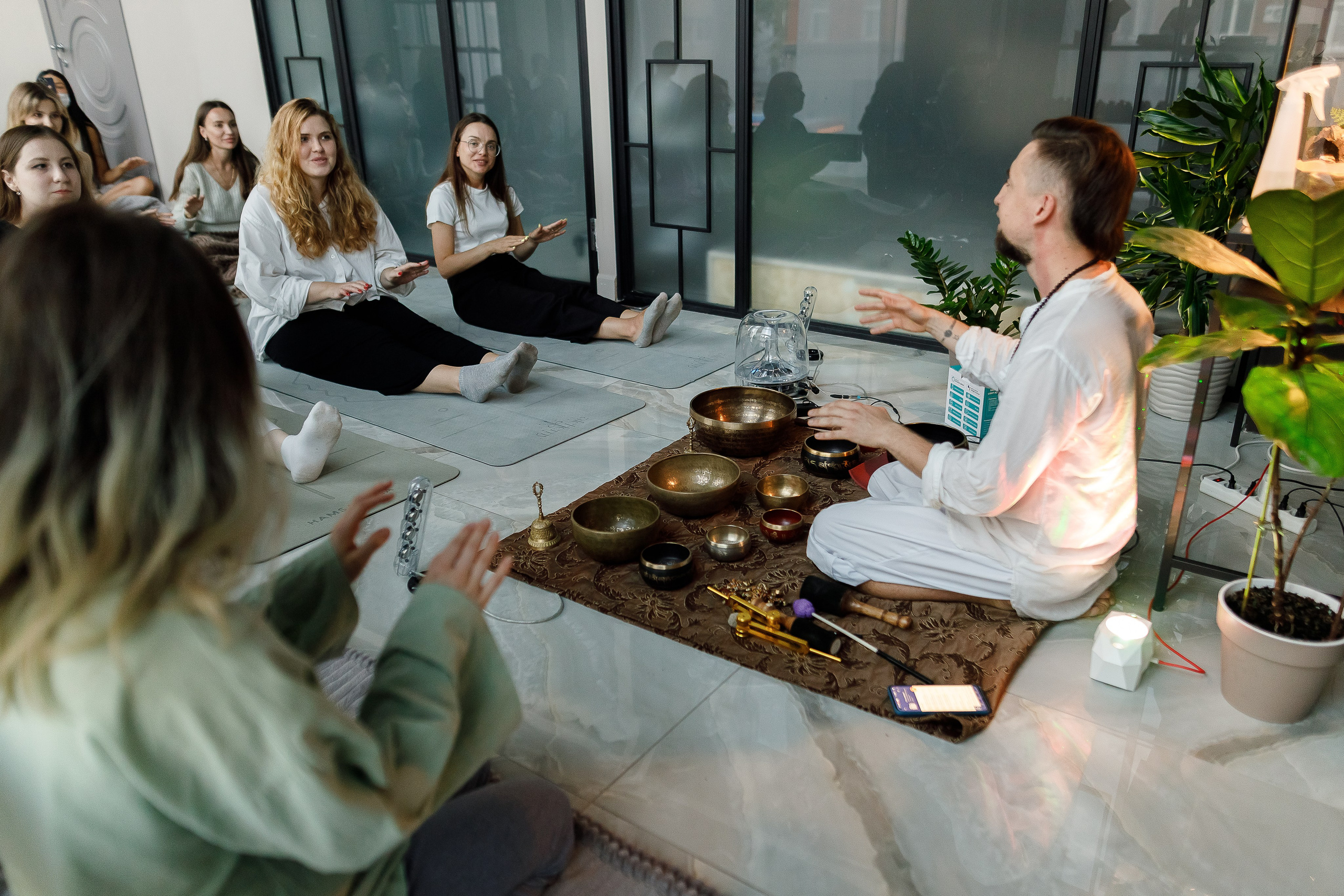 Фестиваль йоги. Фотограф Москва