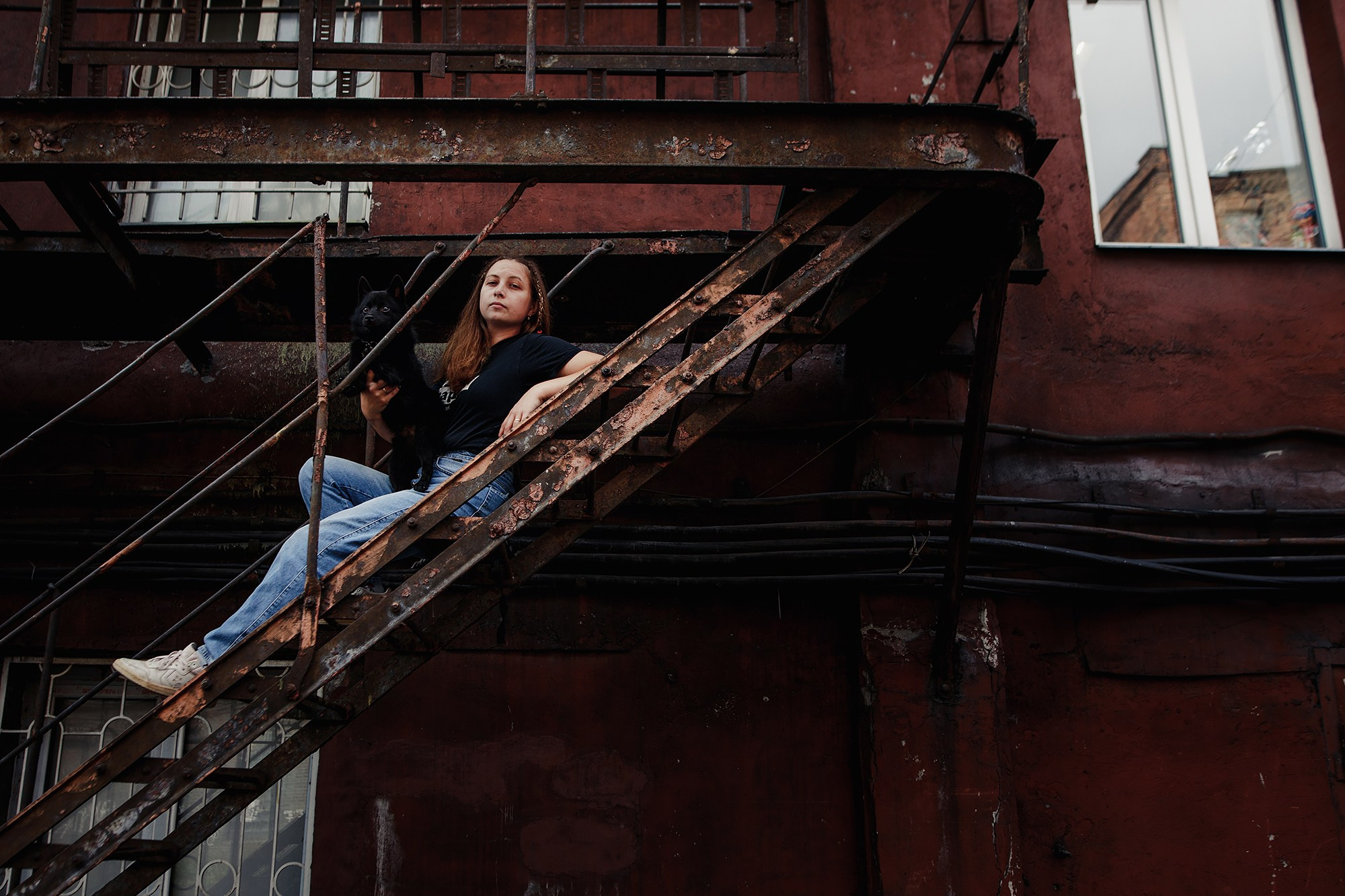 Саша, Маша и шипперке Йети. Фотограф-анималист Mary Mart — Москва, Питер