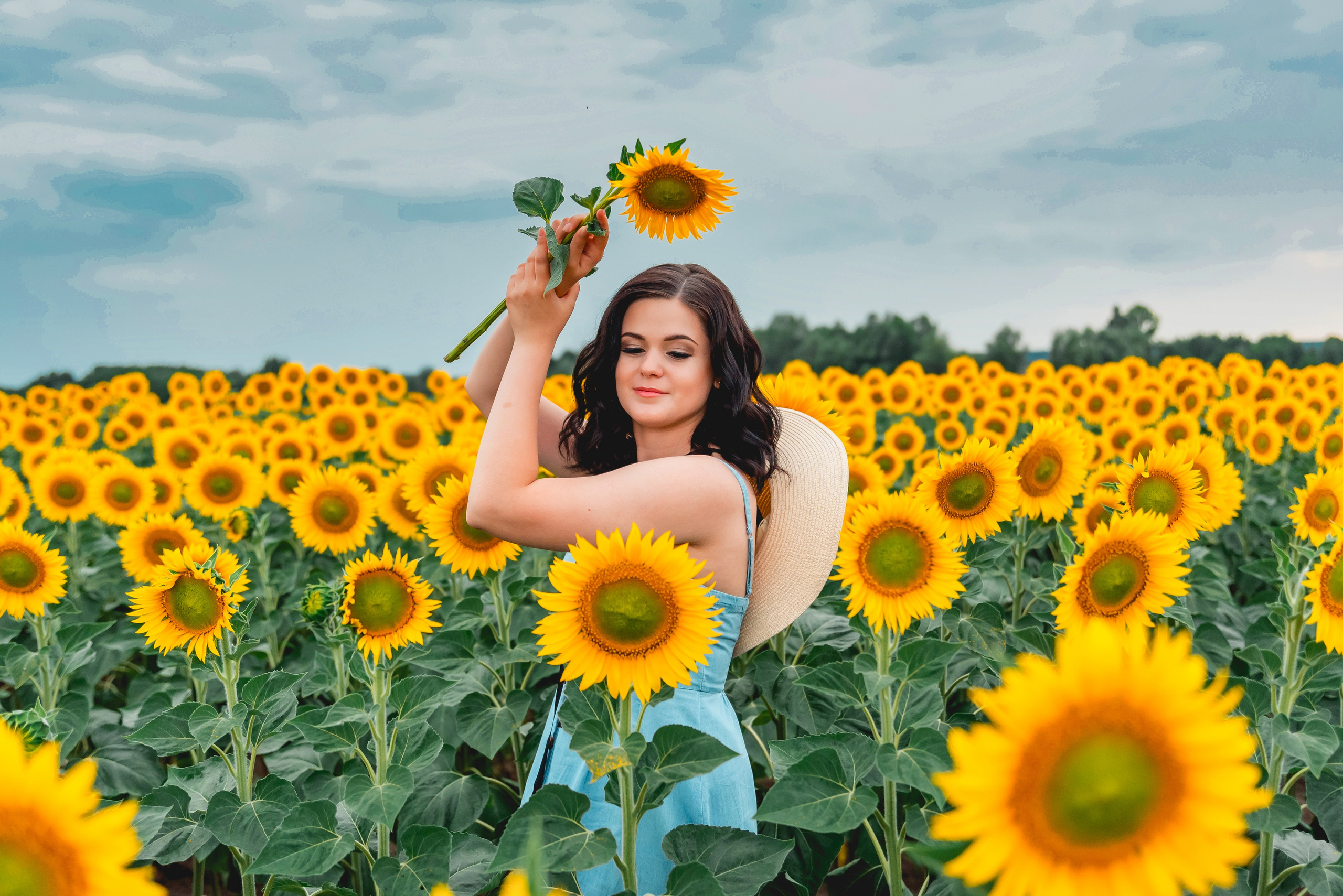 В ПОДСОЛНУХАХ. Семейный фотограф в Барнауле