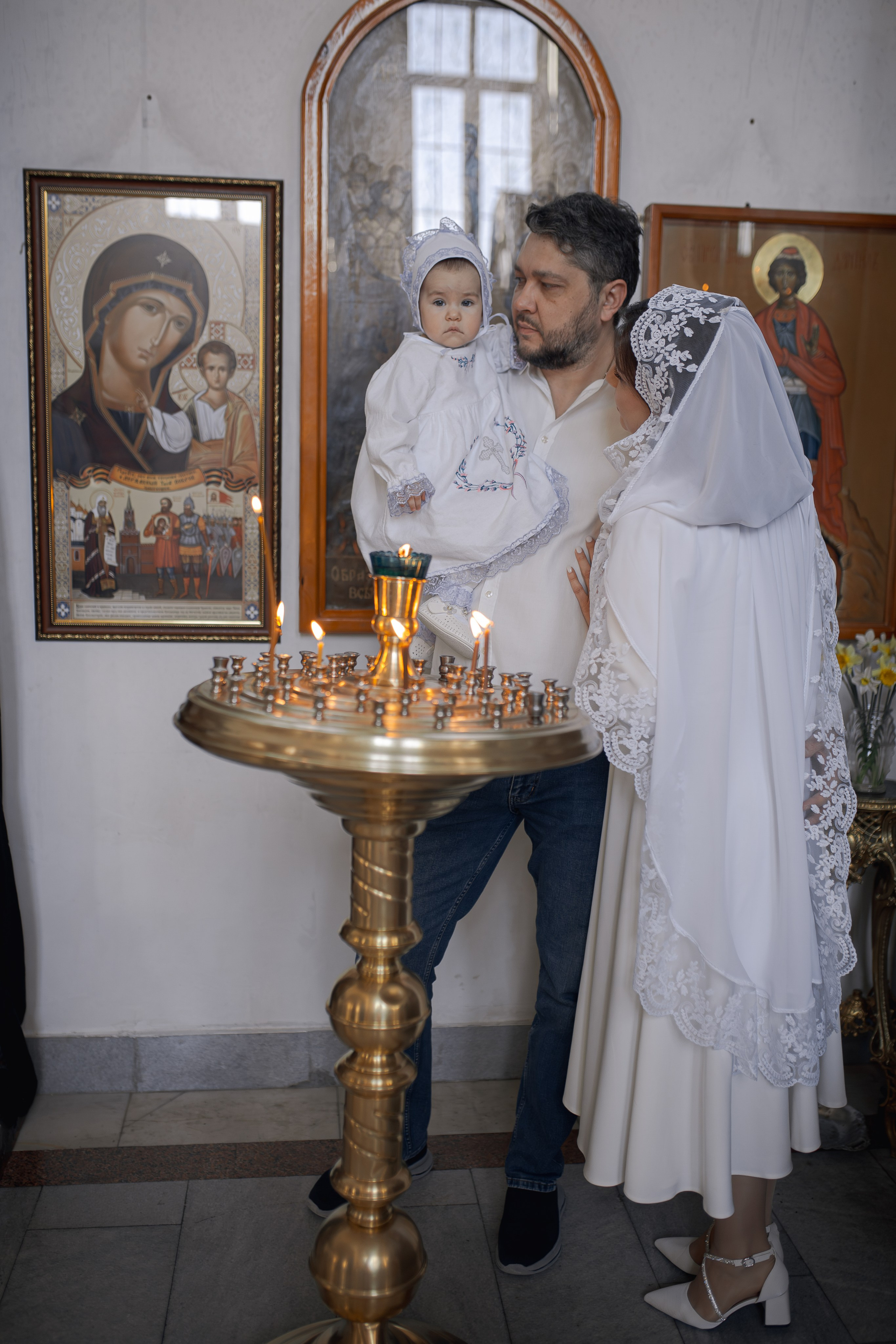 Крещение Вироники. Фотограф на Крещение и Венчание в Ташкенте