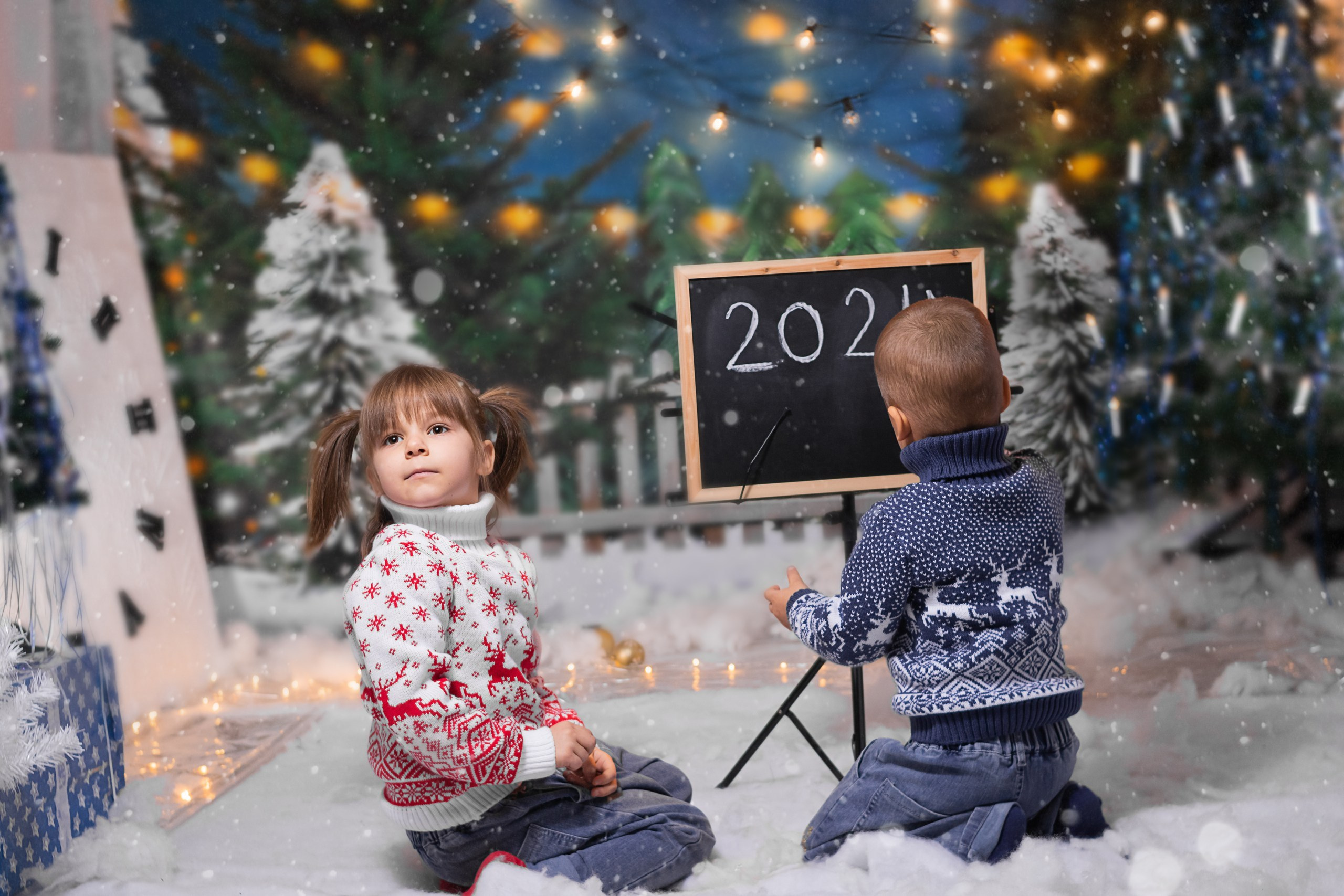 НОВОГОДНИЕ. Фотосалон Рудня. Волгоградская область. Фотограф Вера